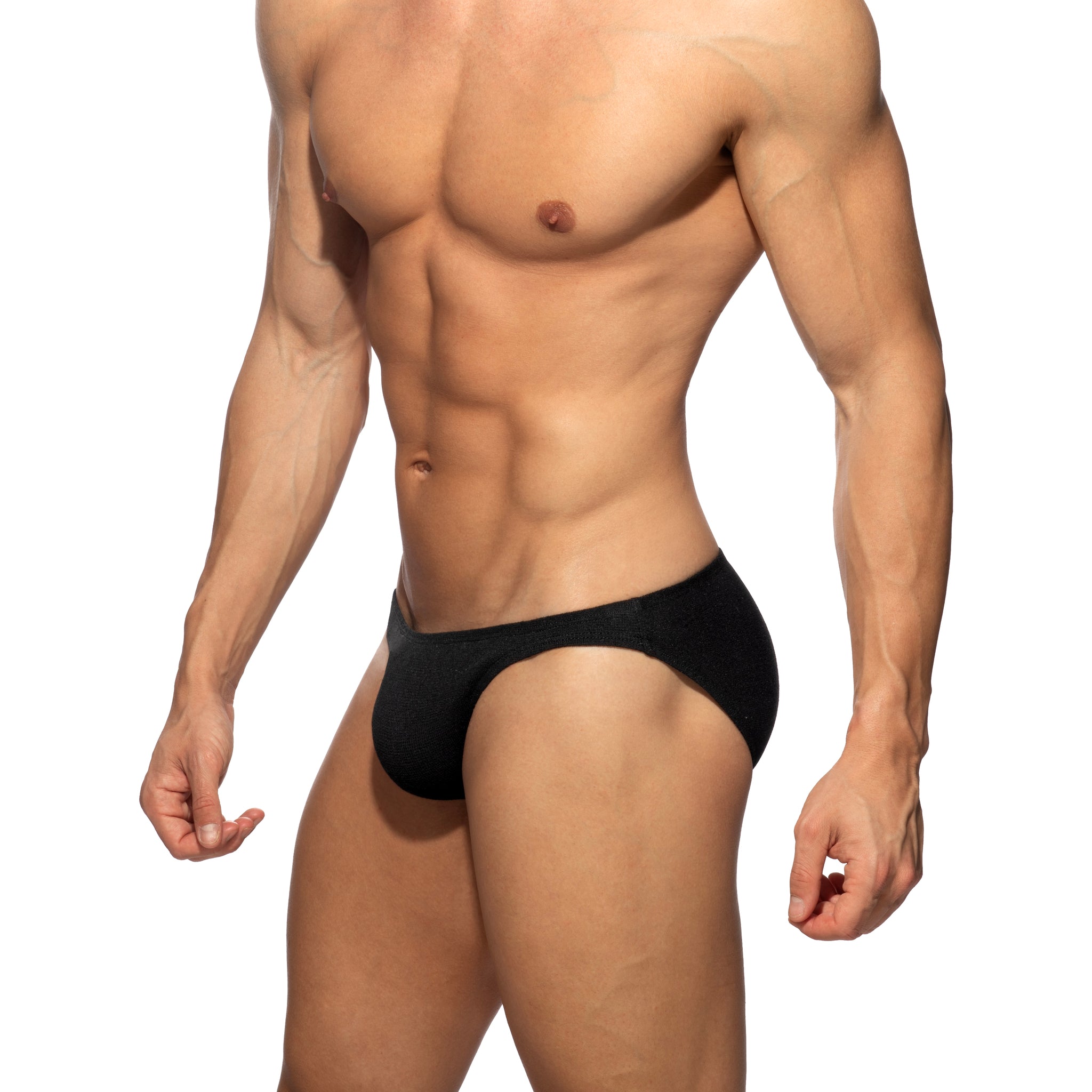 Addicted Slub Jersey Bikini Brief Black AD1475