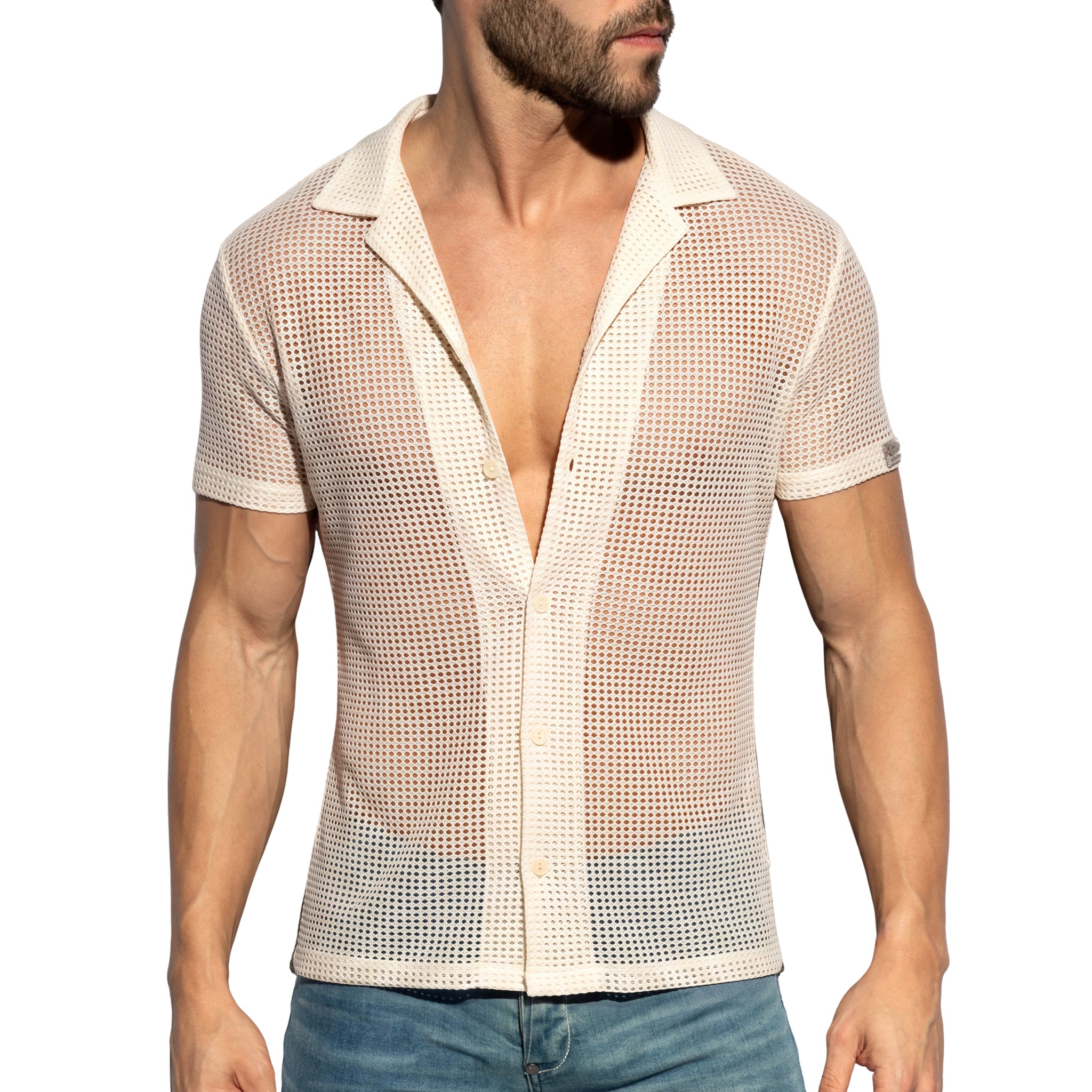 ES Collection Formentera Shirt Ivory SHT036