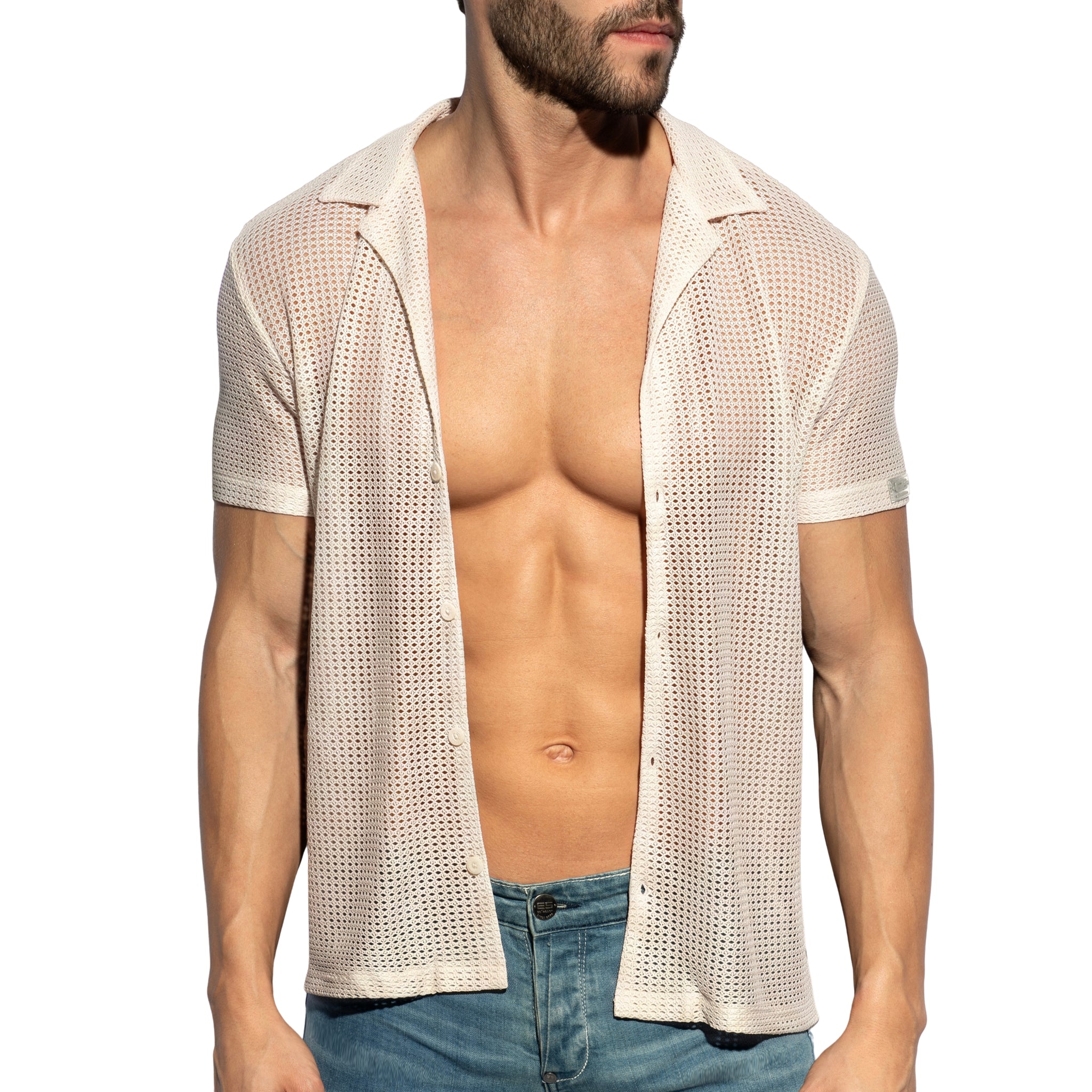 ES Collection Formentera Shirt Ivory SHT036