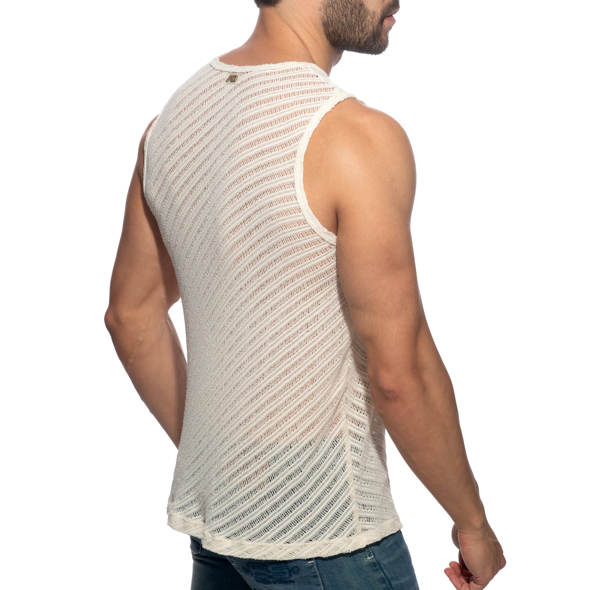 Addicted Barewave Tank Top Ivory AD1468