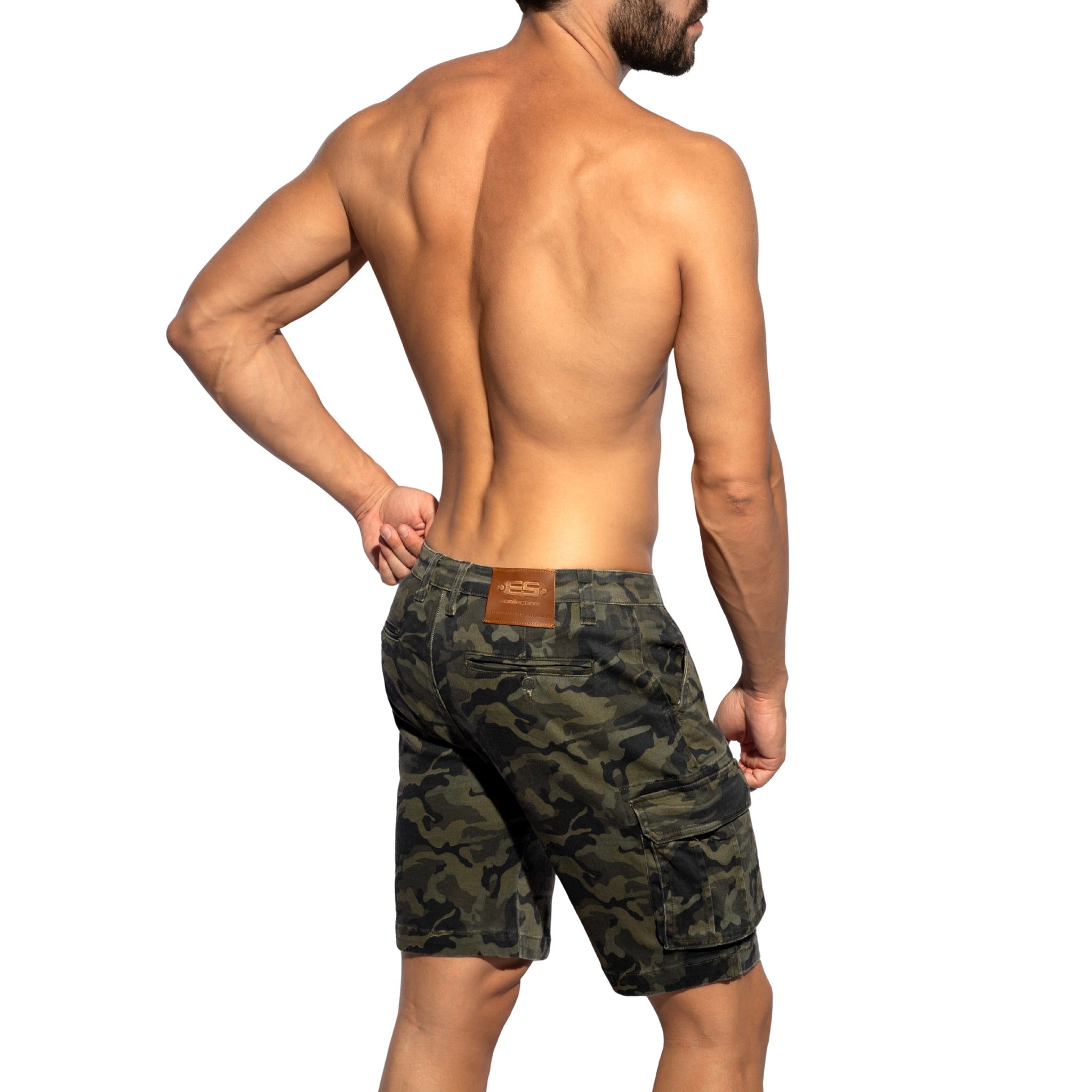 ES Collection Cargo Camo Shorts Camouflage ESJ079