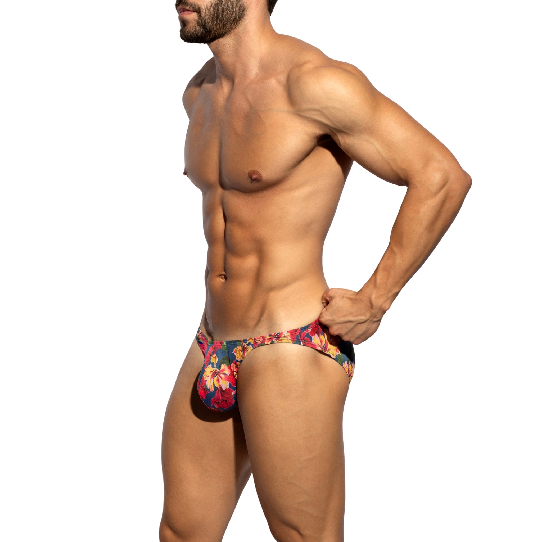 ES Collection Magenta Bikini Brief Navy UN684