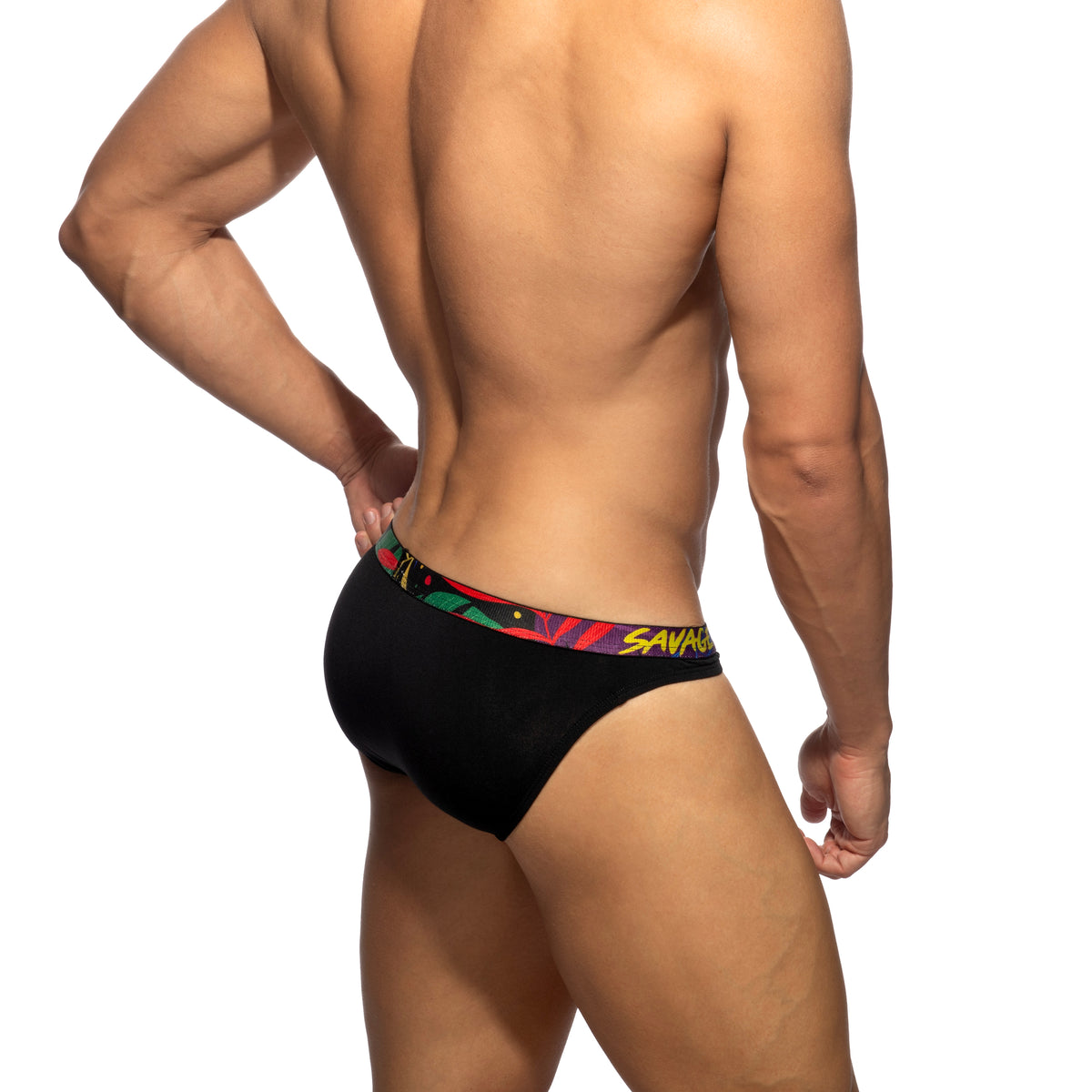 Addicted Savage AD Modal Bikini Brief Black AD1492