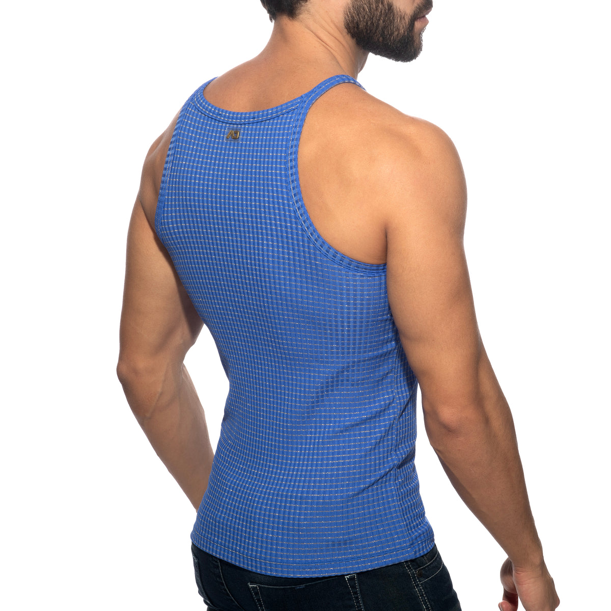 Addicted Lurex Luxe Tank Top Royal Blue AD1532