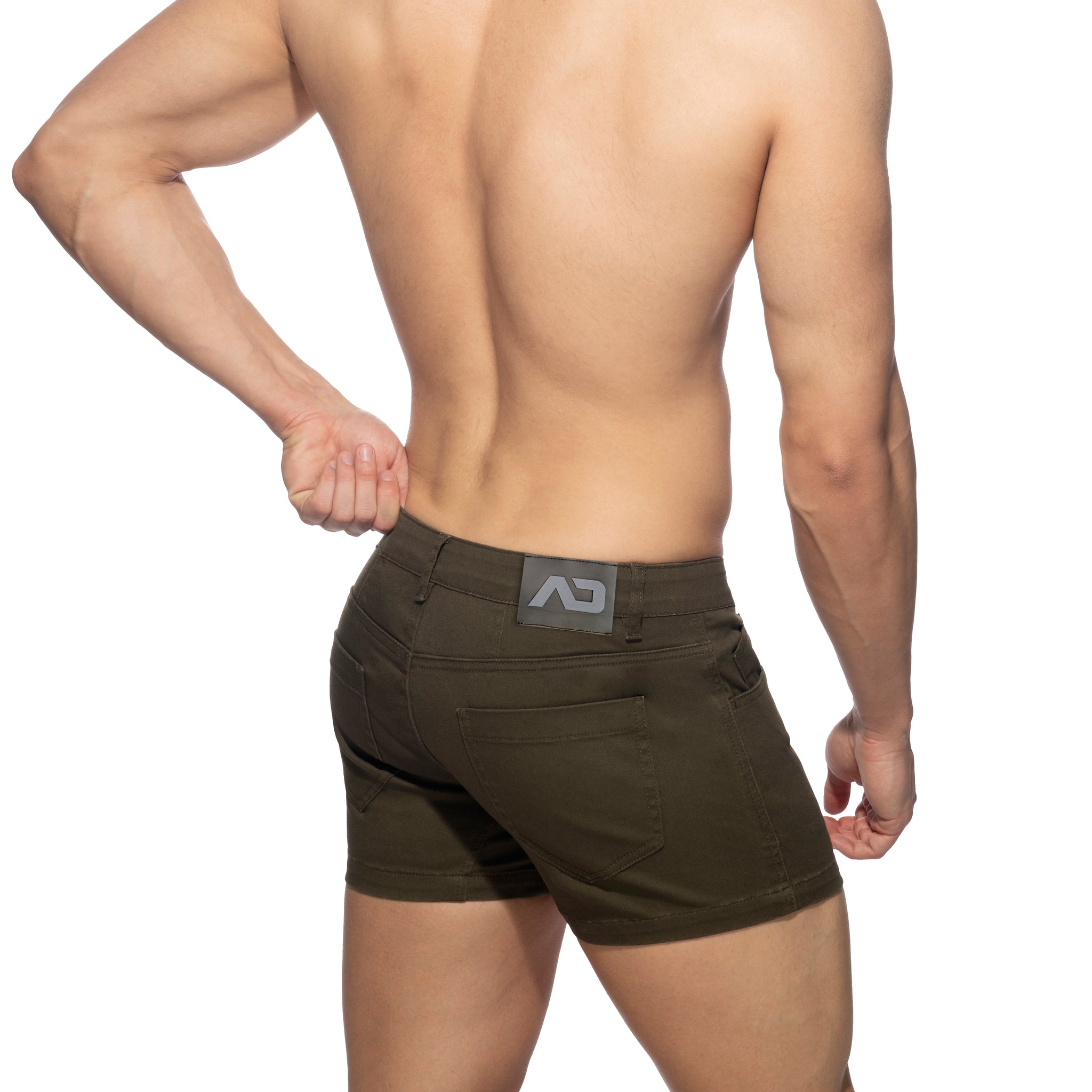 Addicted 5 Pockets Summer Shorts Khaki AD1195