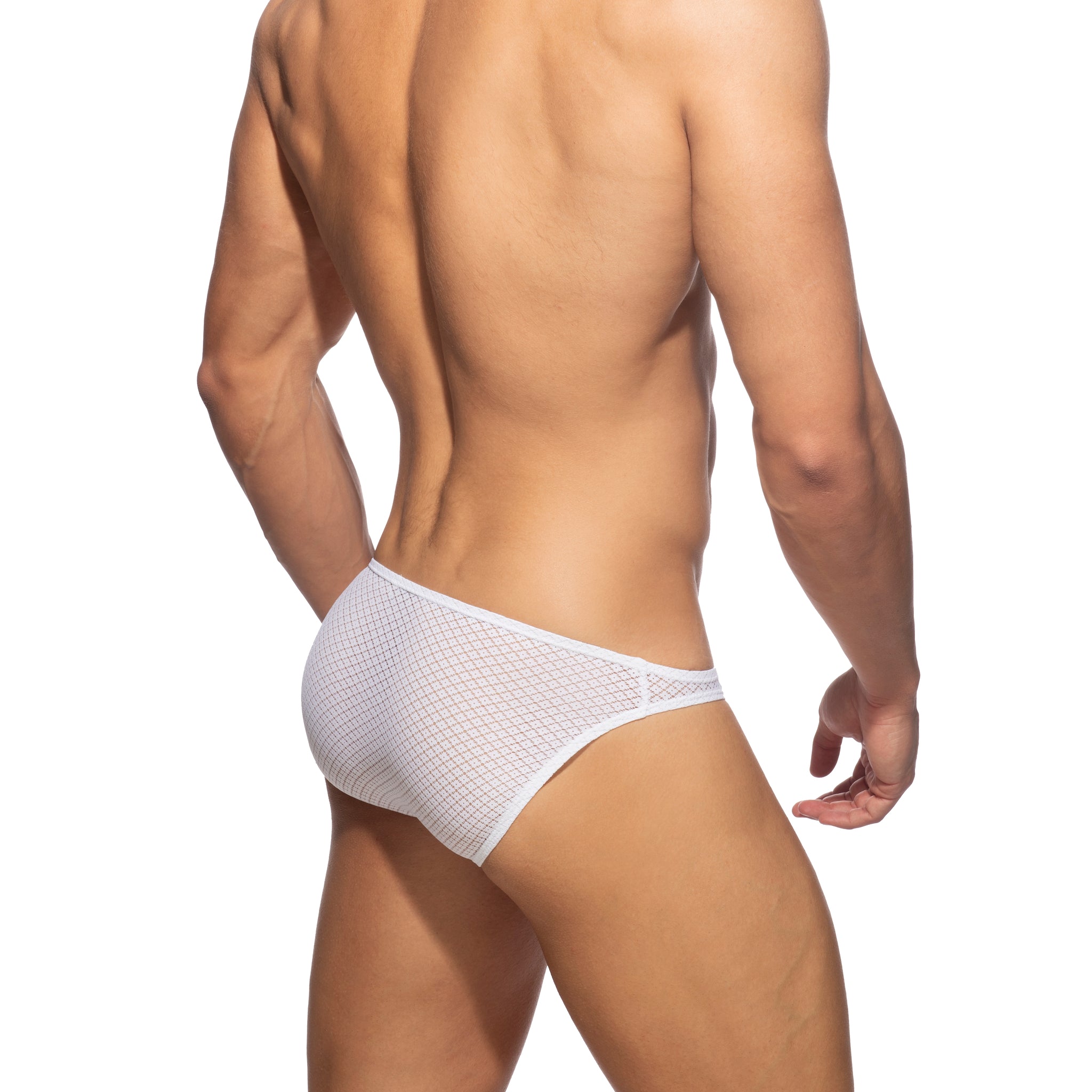 Addicted Fantasy Diamond Bikini Brief White AD1083