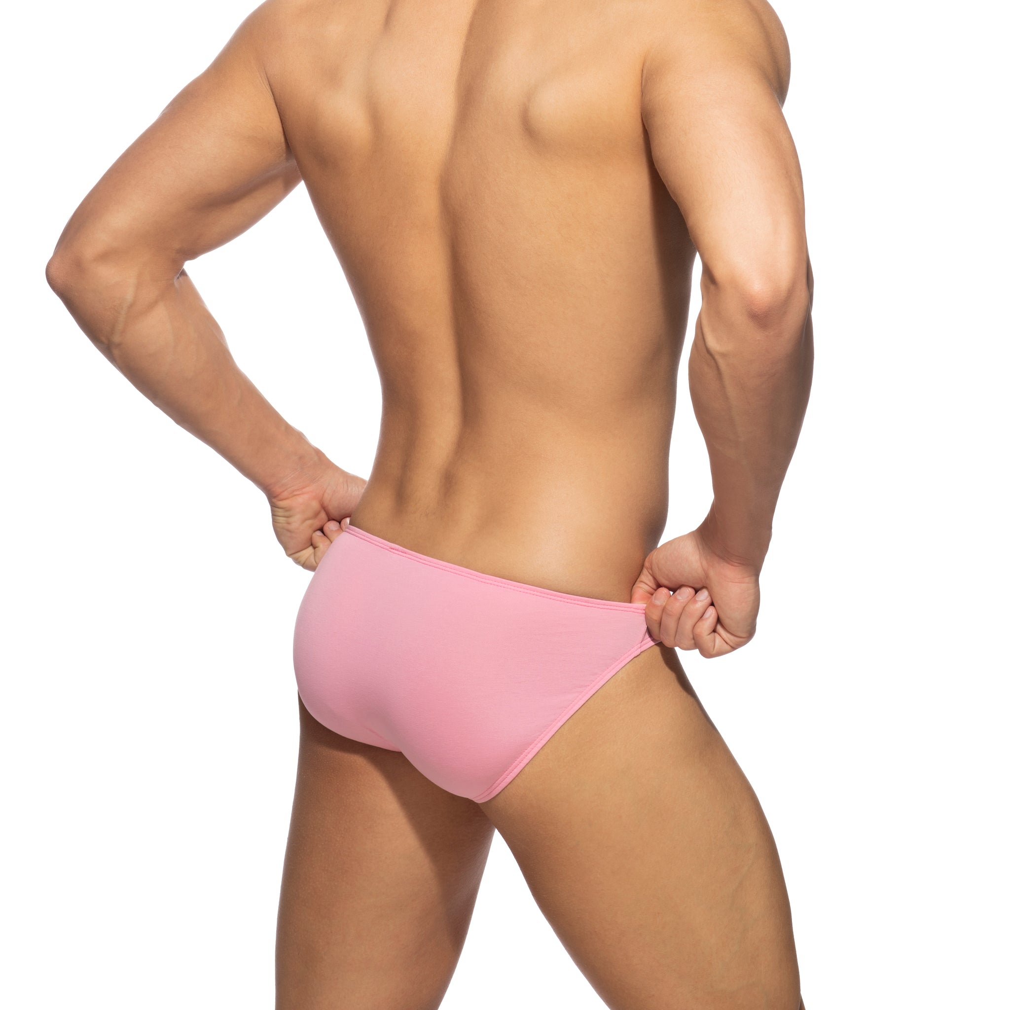 Addicted Cotton Bikini Brief Baby Pink AD985