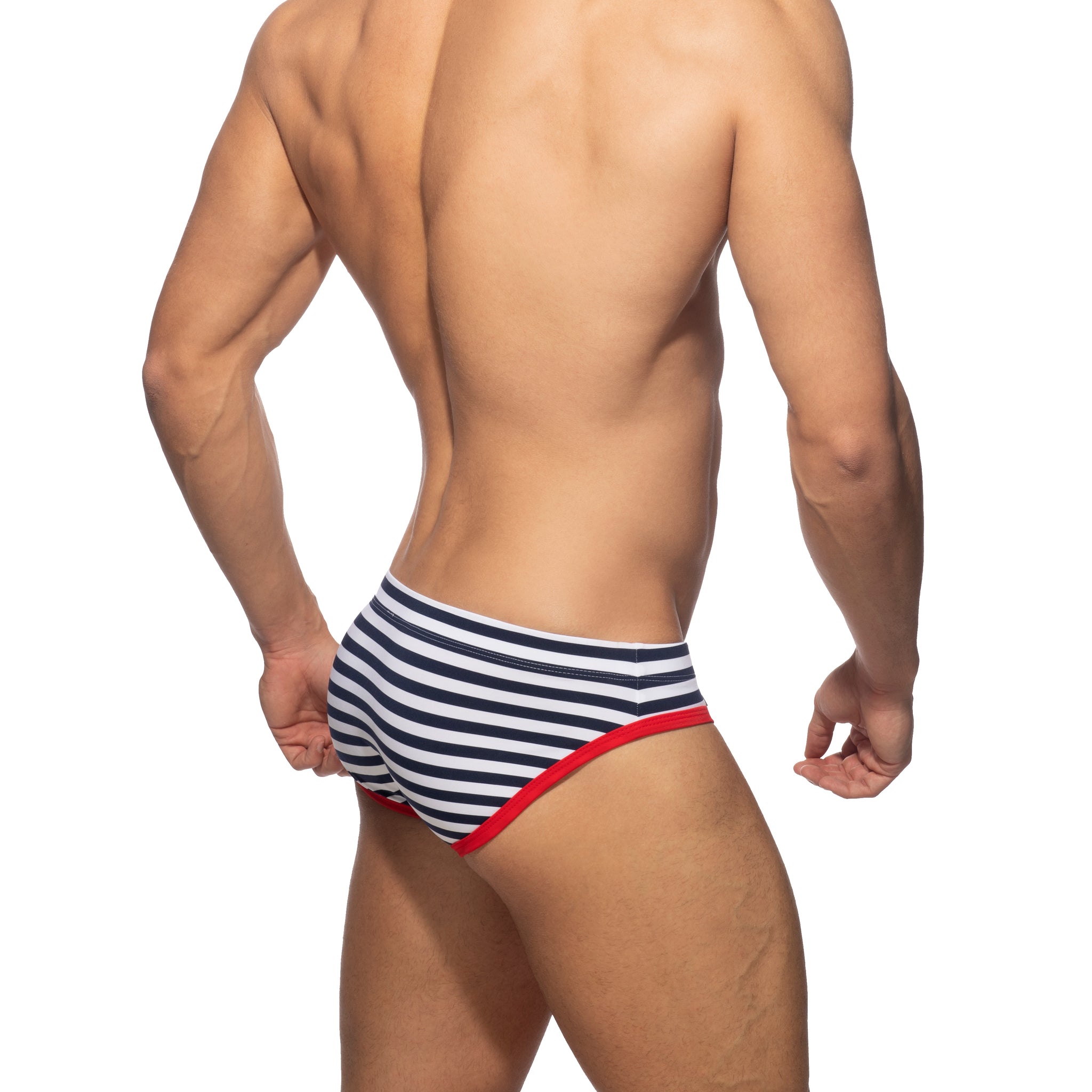 Addicted Sailor Swim Bikini Brief Red ADS286