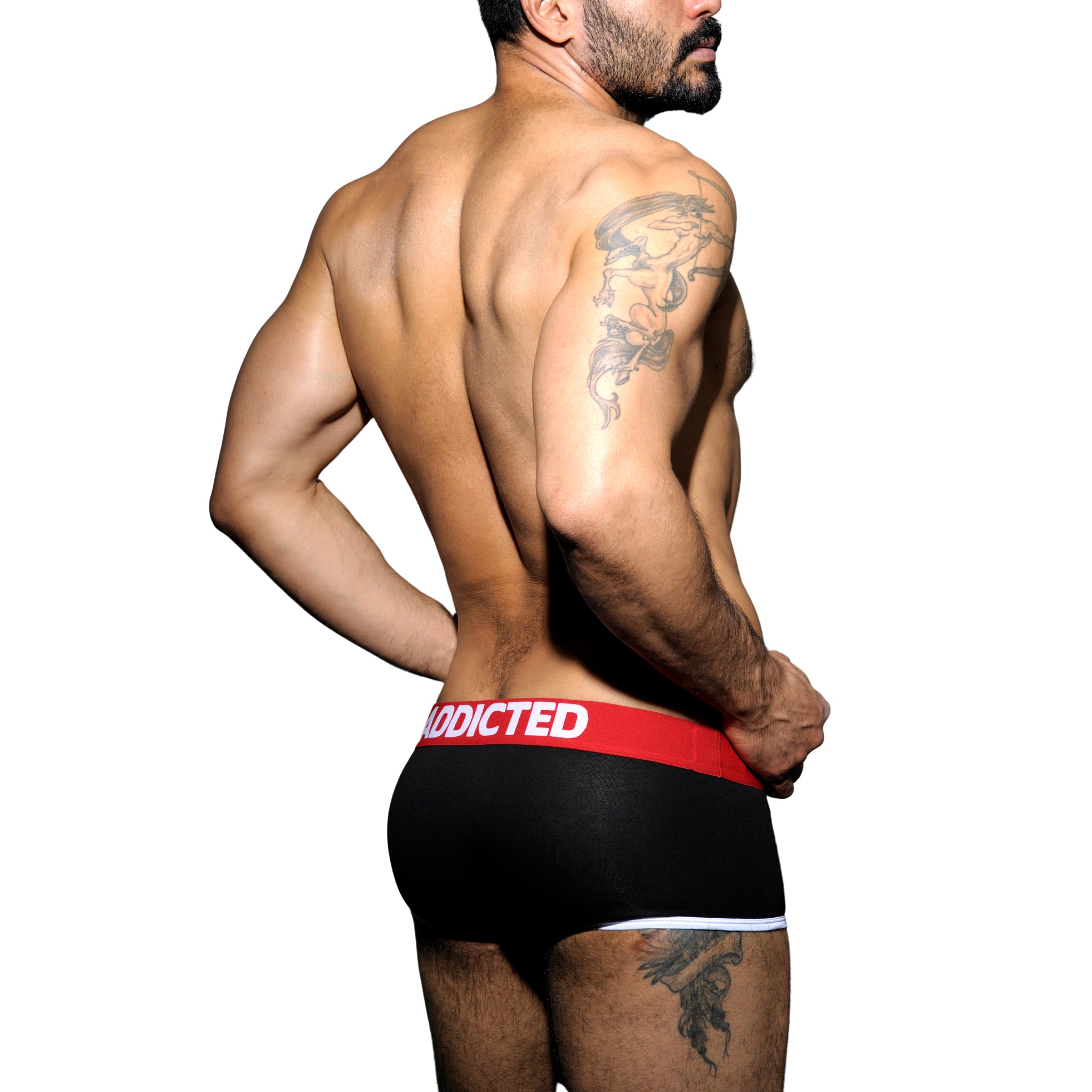 Addicted Tie-Up Boxer Black AD220