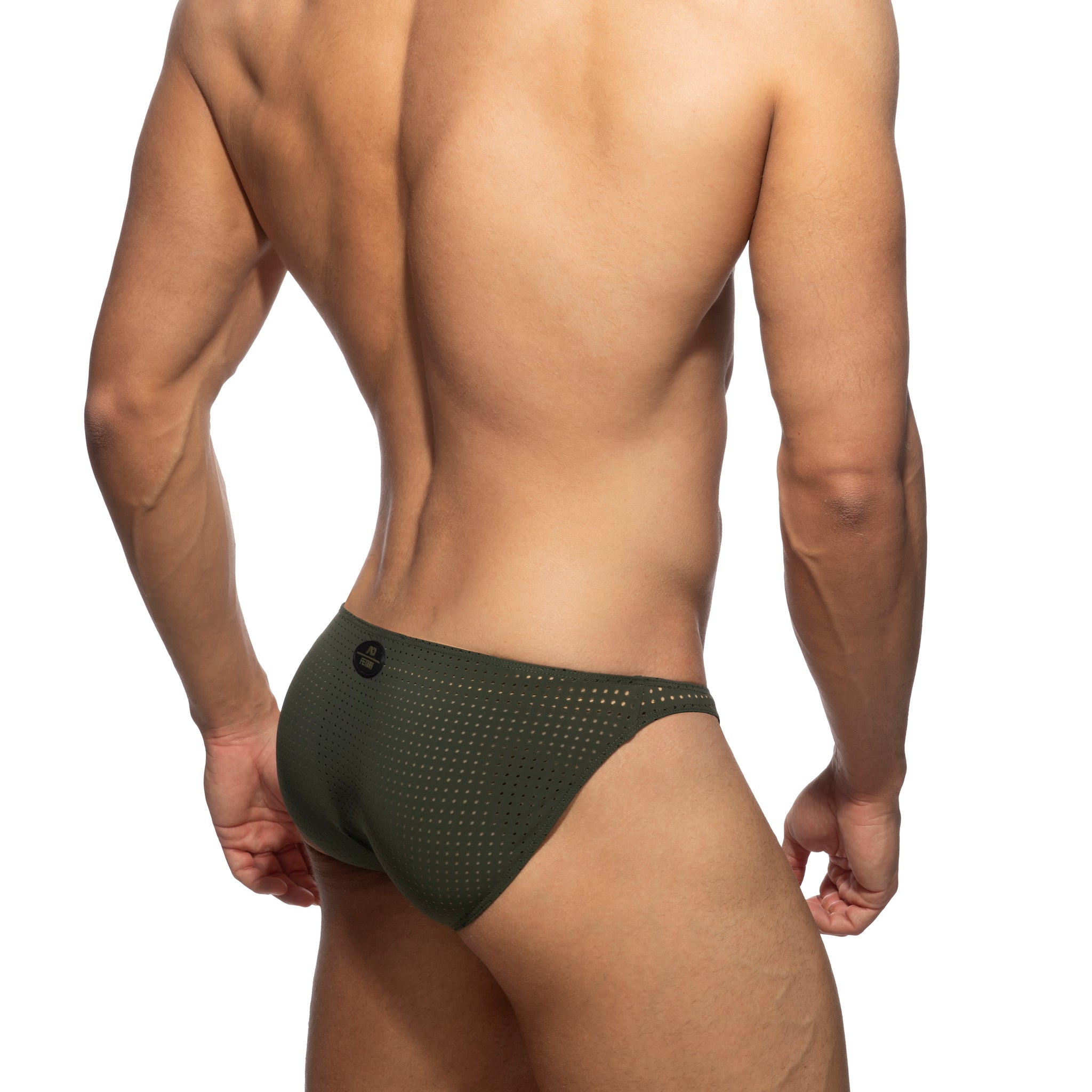 AD Fetish Excite Mesh Bikini Khaki ADF202