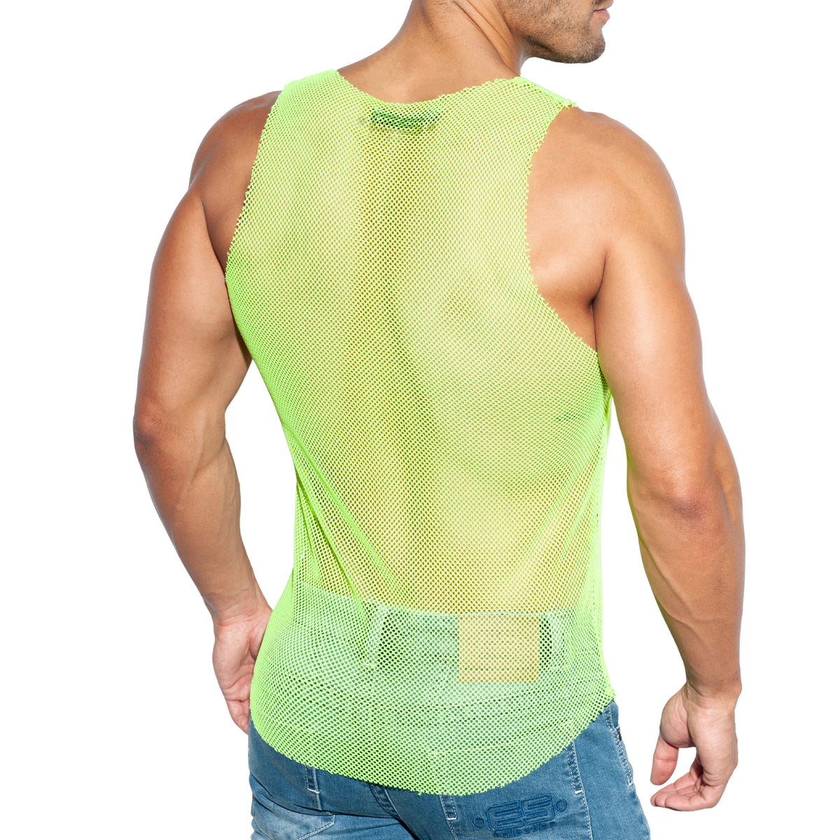 ES Collection Mesh Tank Top Yellow TS261