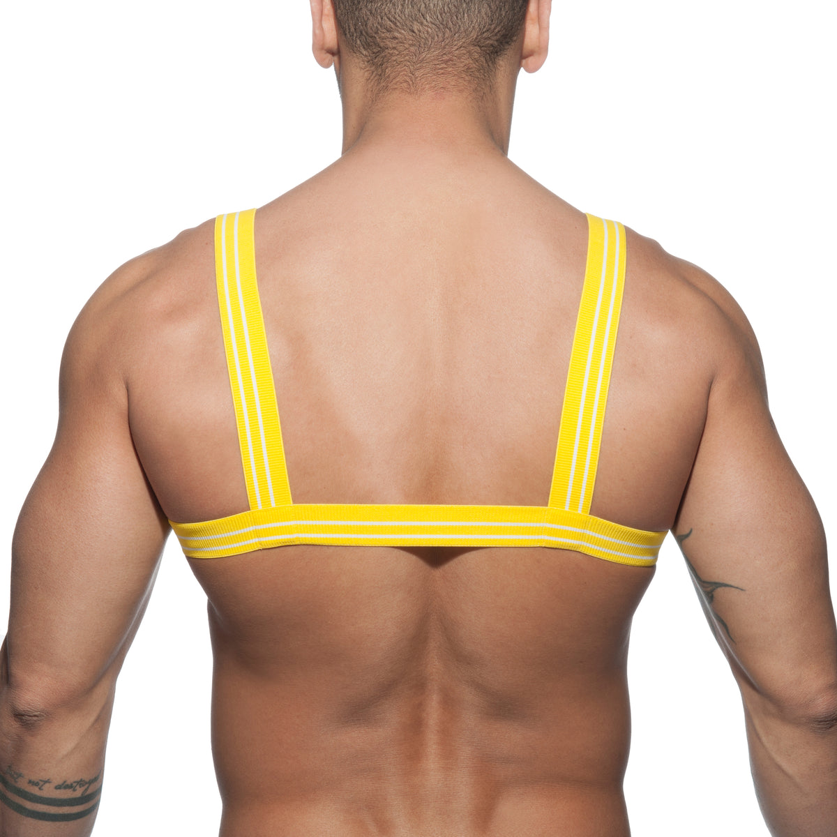 Addicted Stripes Harness Yellow AD676