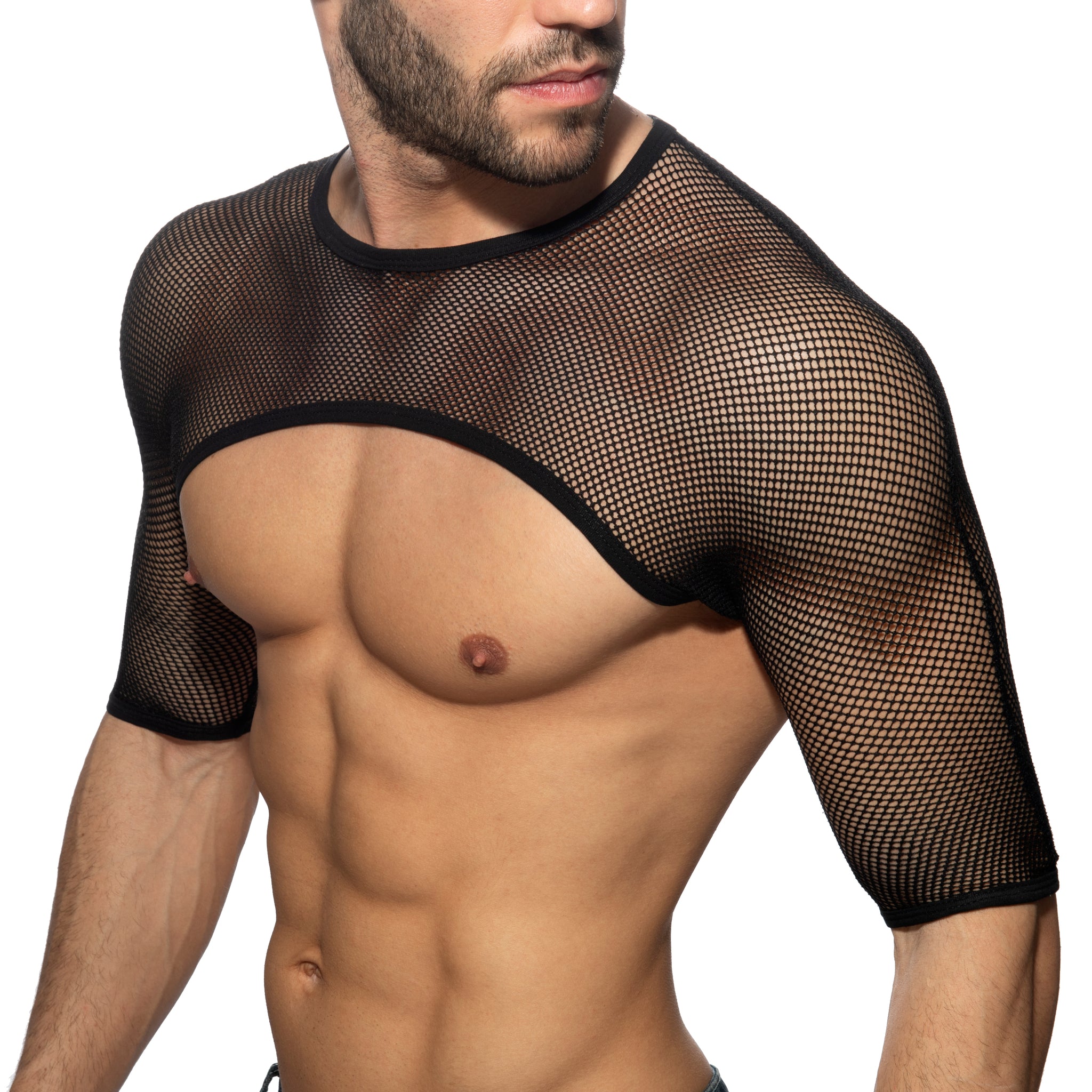 Addicted Shoulder Top Black ADP04