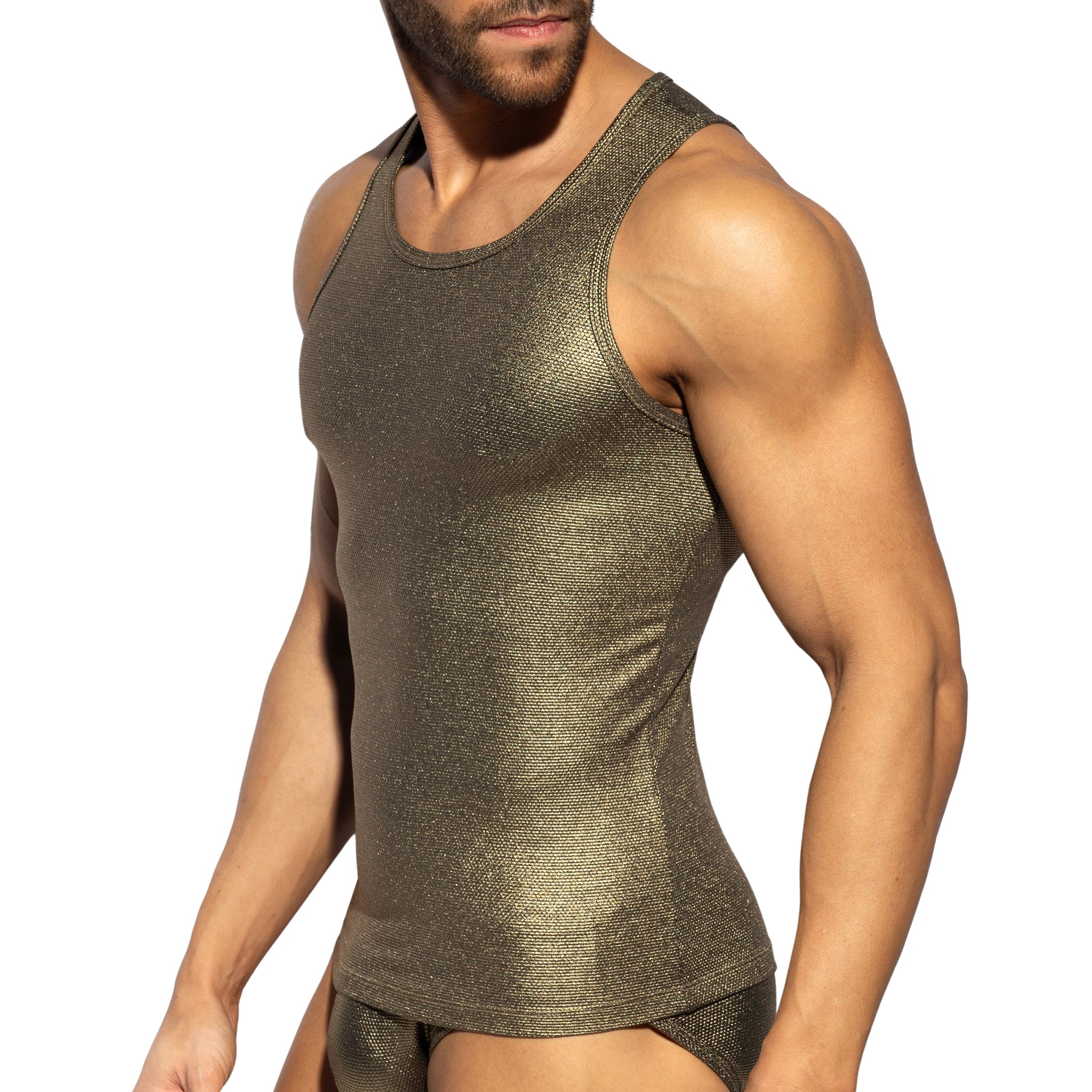 ES Collection Imperial Tank Top Gold TS345