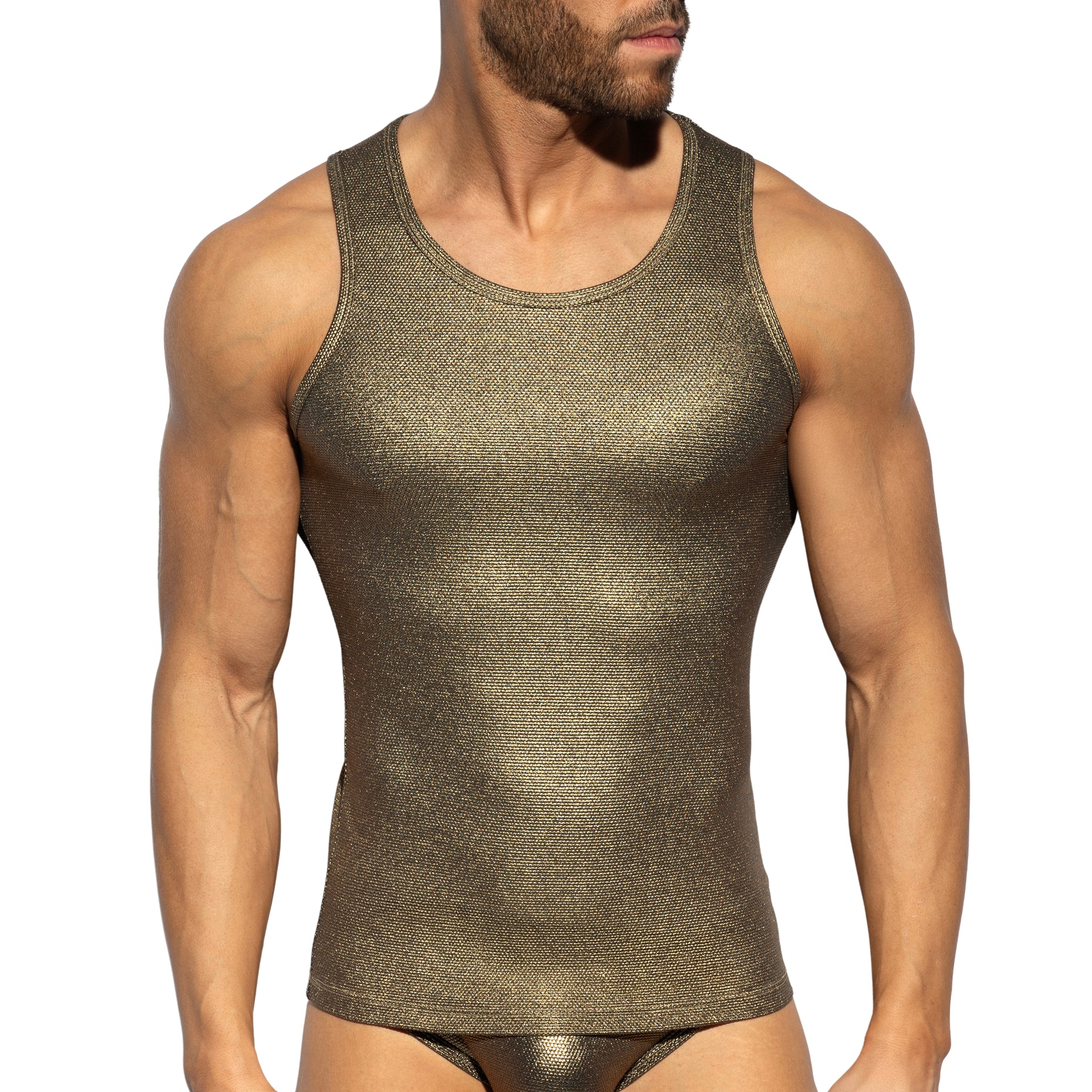 ES Collection Imperial Tank Top Gold TS345