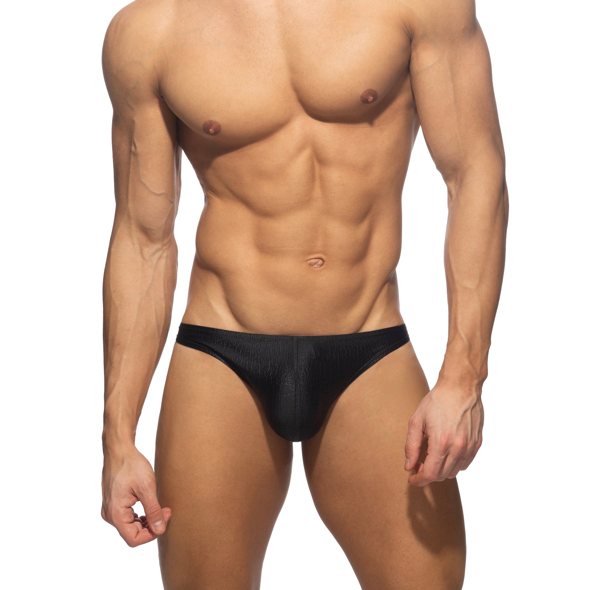 Addicted Reptile Bikini Brief Black ADP09
