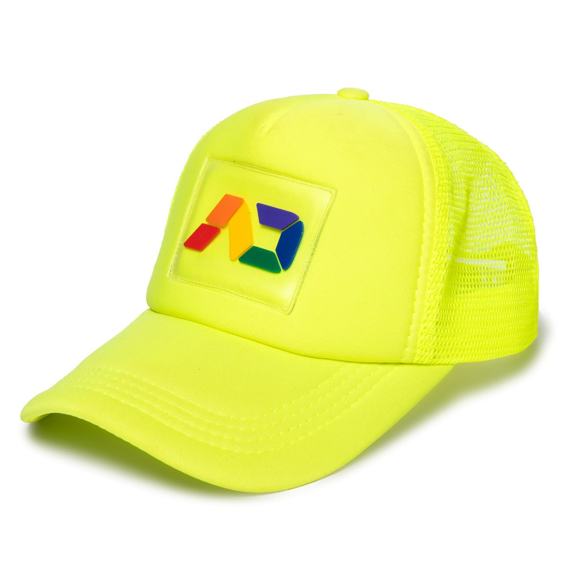 Addicted AD Rainbow Neon Cap Neon Yellow AD1315