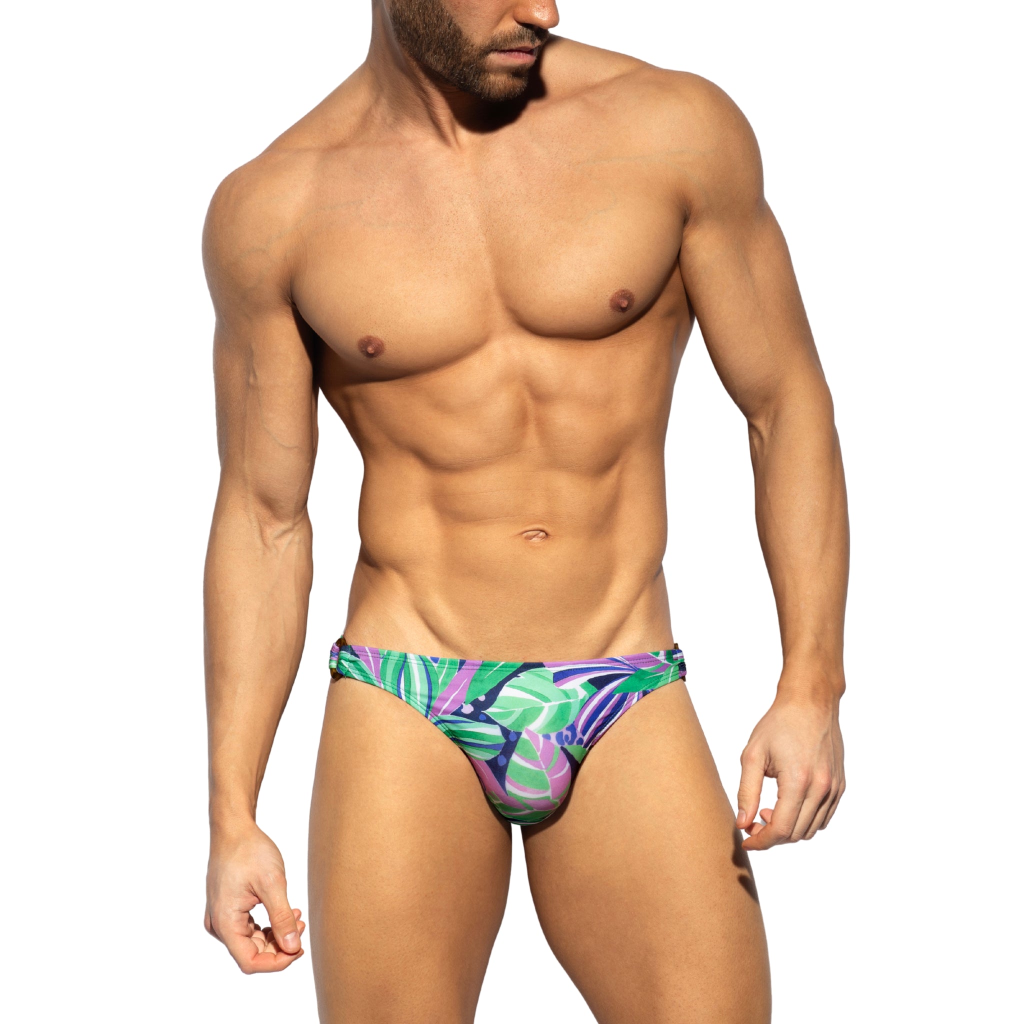 ES Collection Seychelles Swim Bikini Brief Violet 2516