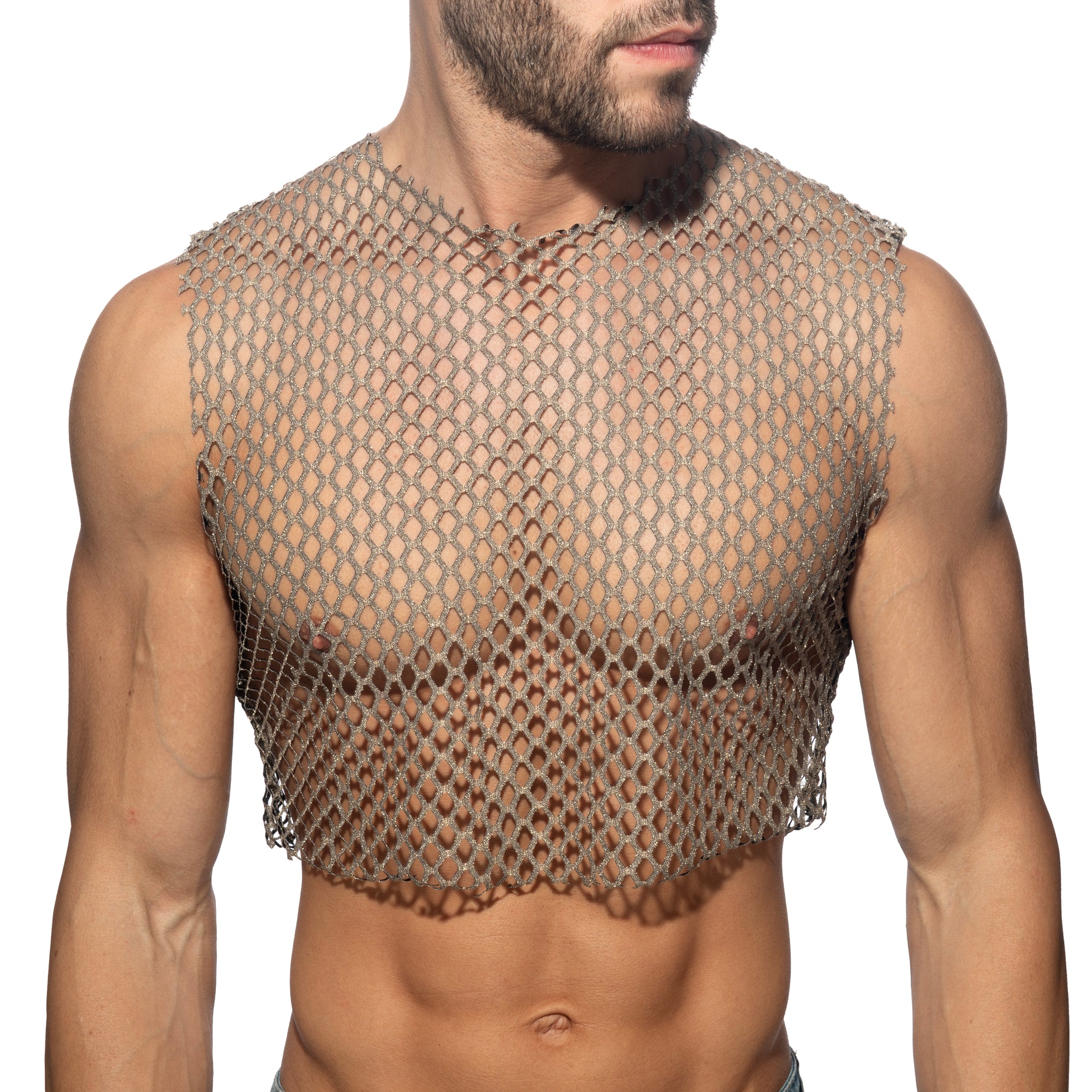 Addicted Flamboyant Crop Top Black ADP12