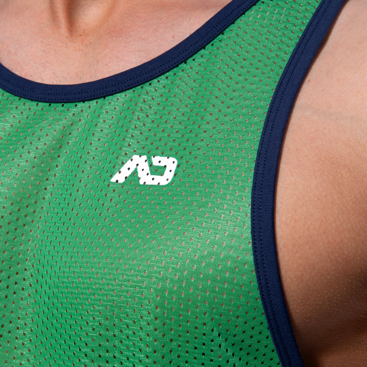Addicted AD Basketball Tank Top Green AD2244