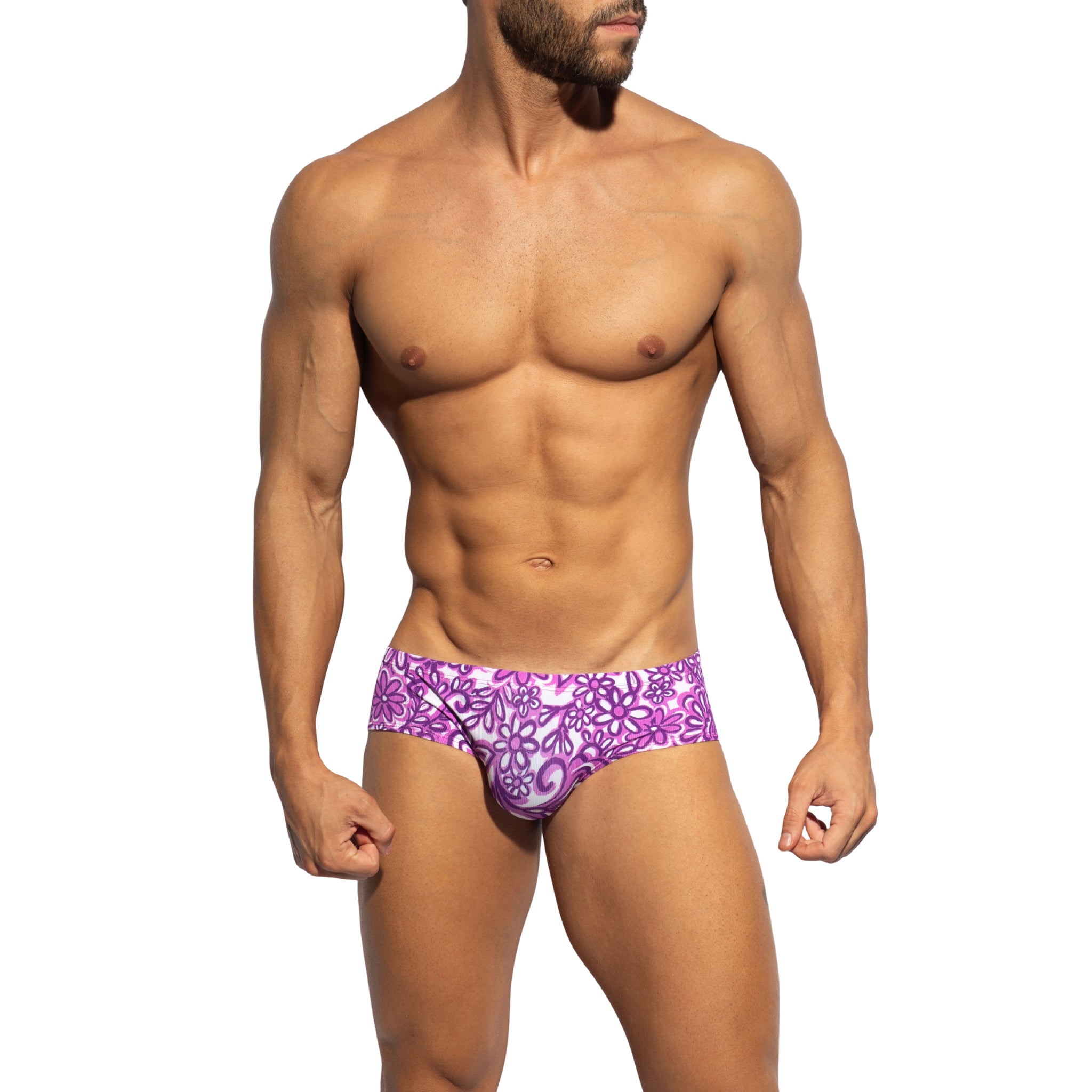 ES Collection Van Gogh Flowers Trunk Violet UN652