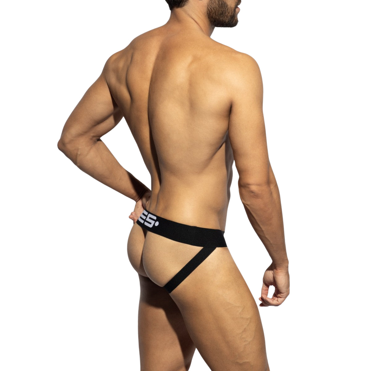 ES Collection Velvet Jockstrap Beige UN2156