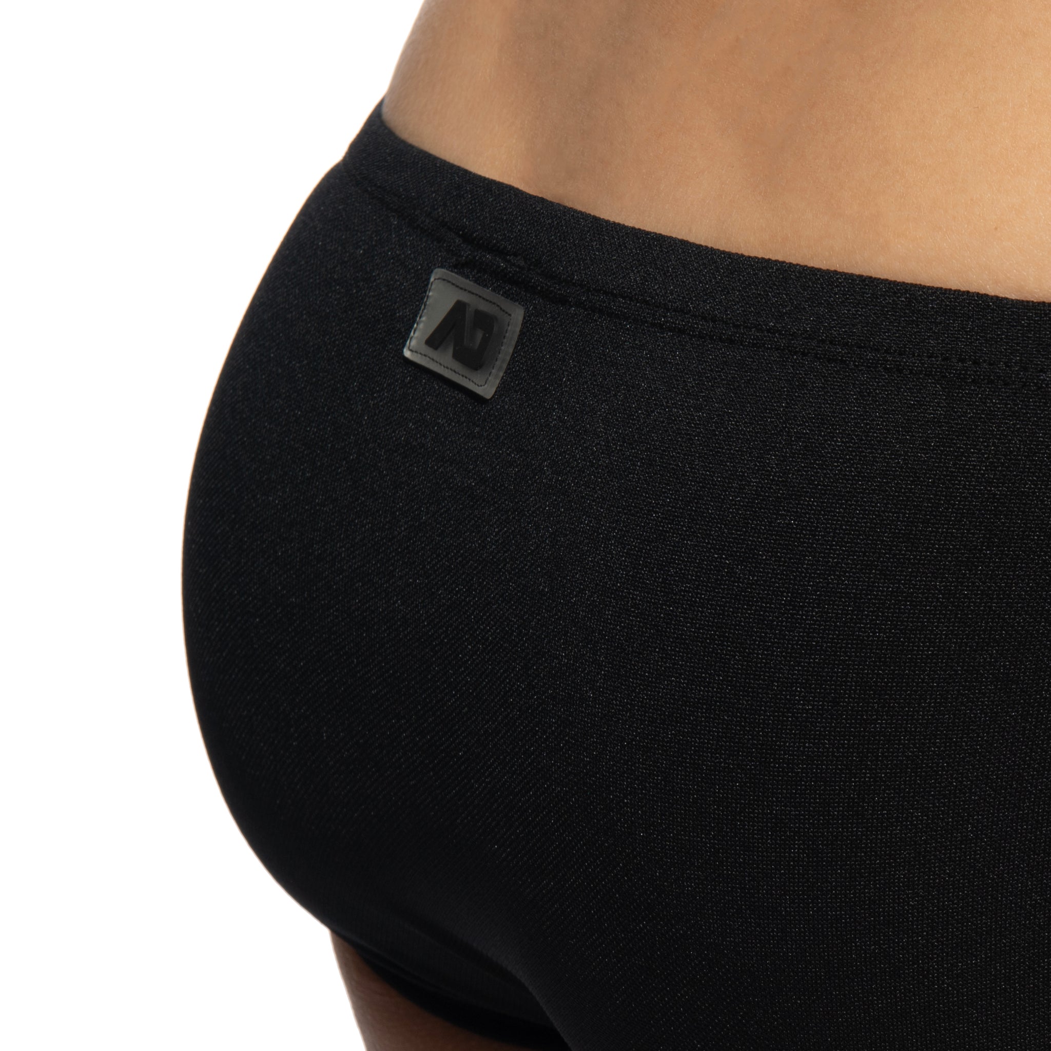 Addicted Soft Pique Bikini Brief Black AD1406