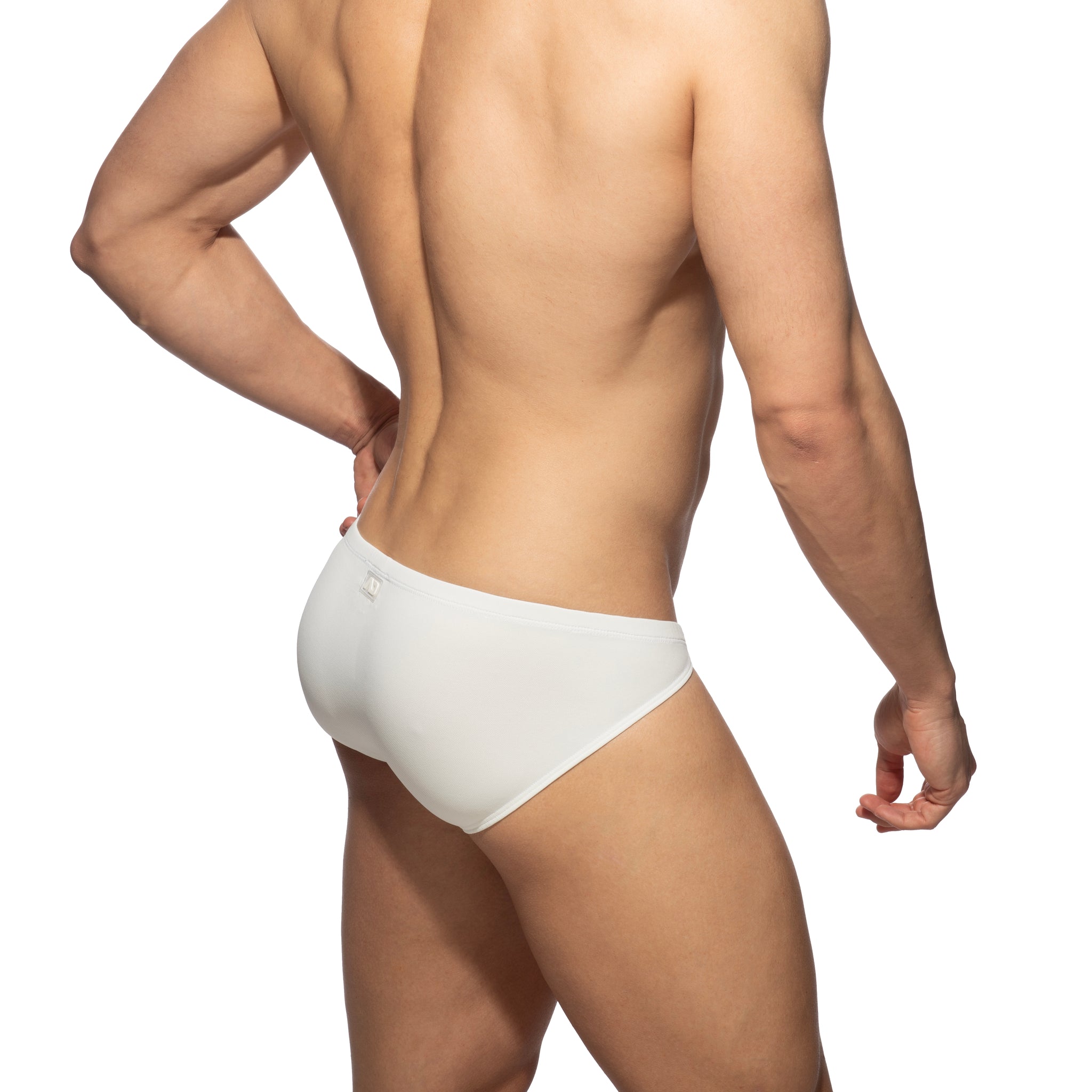 Addicted Soft Pique Bikini Brief White AD1406