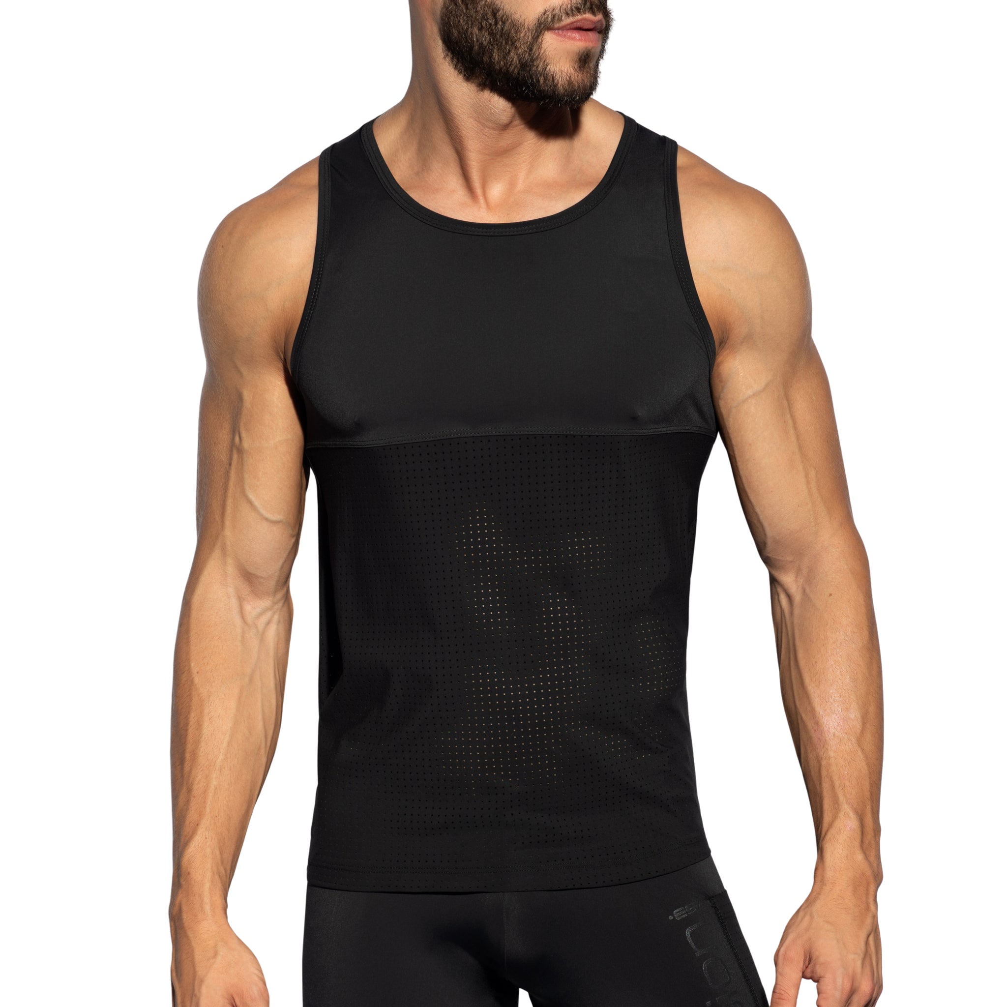 ES Collection Vertex Tank Top Black TS355