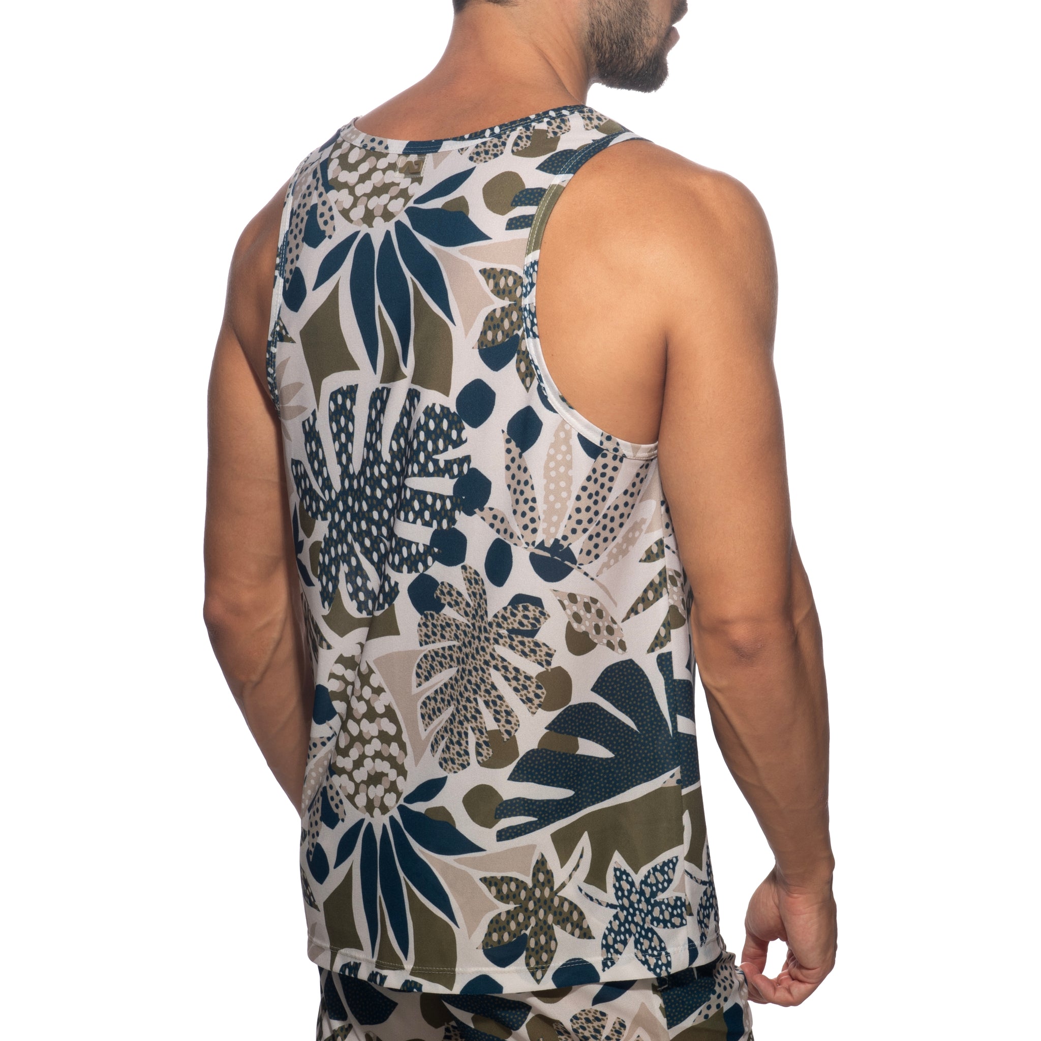 Addicted Willow Tank Top Khaki AD1393