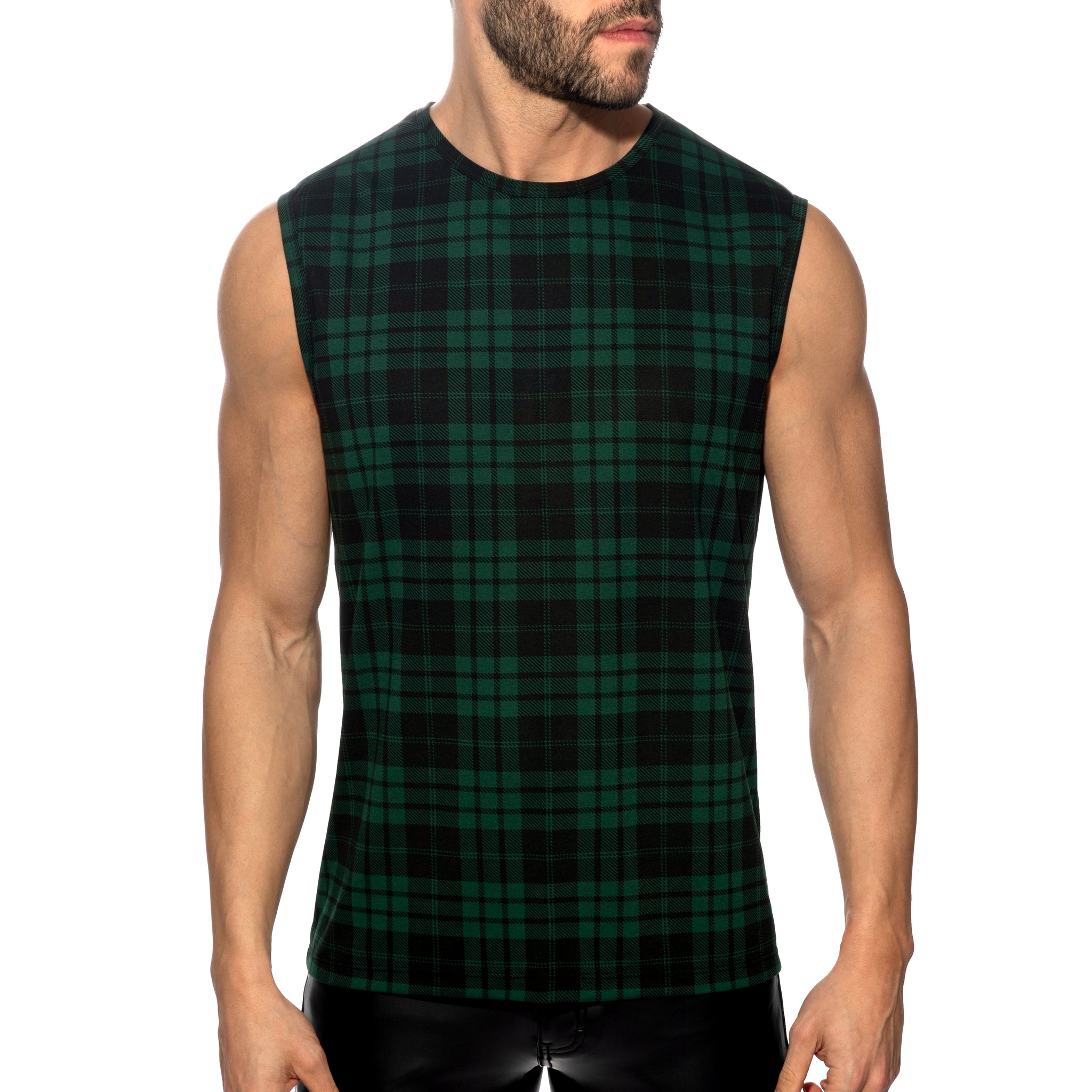 AD Fetish Laddie Tank Top Green ADF232