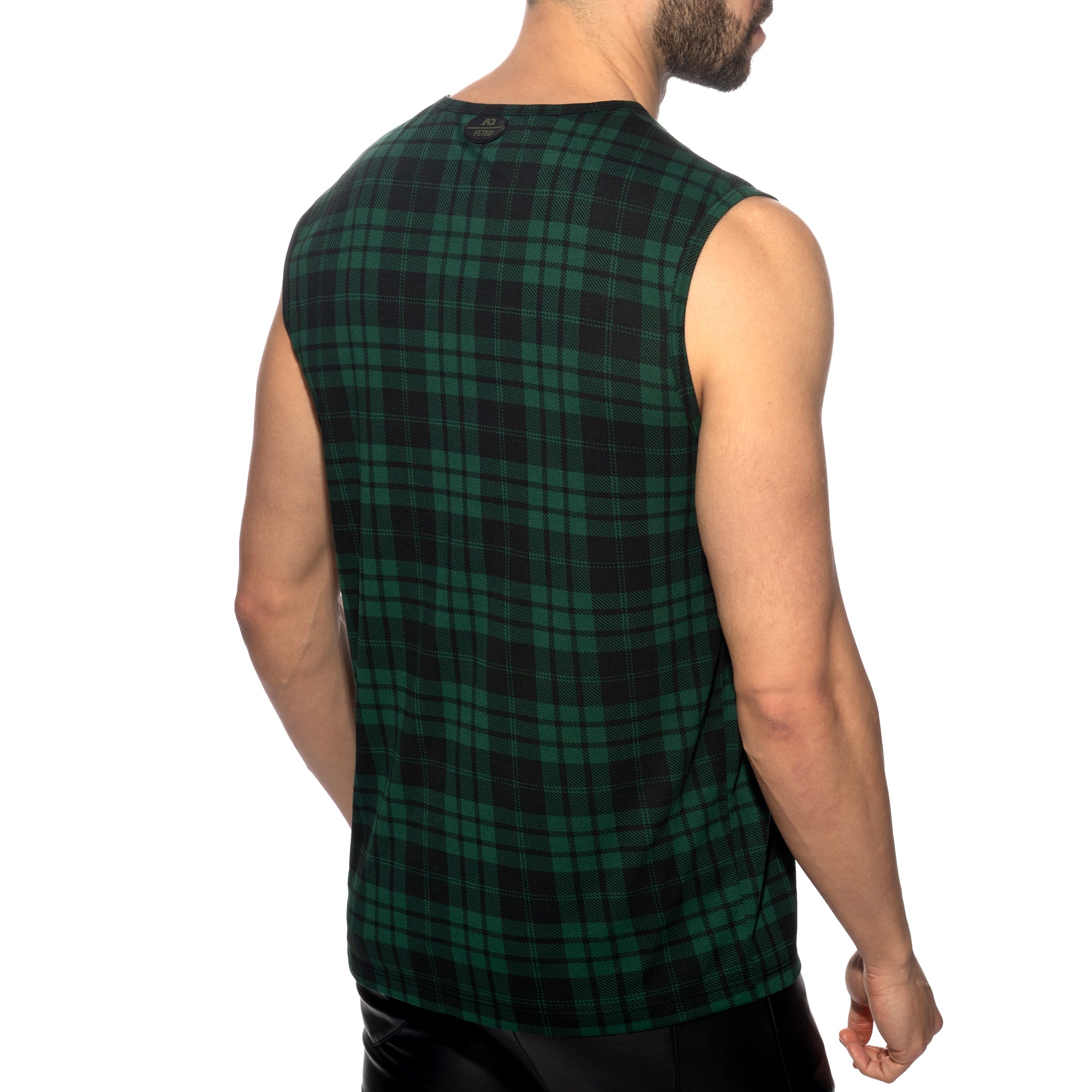 AD Fetish Laddie Tank Top Green ADF232