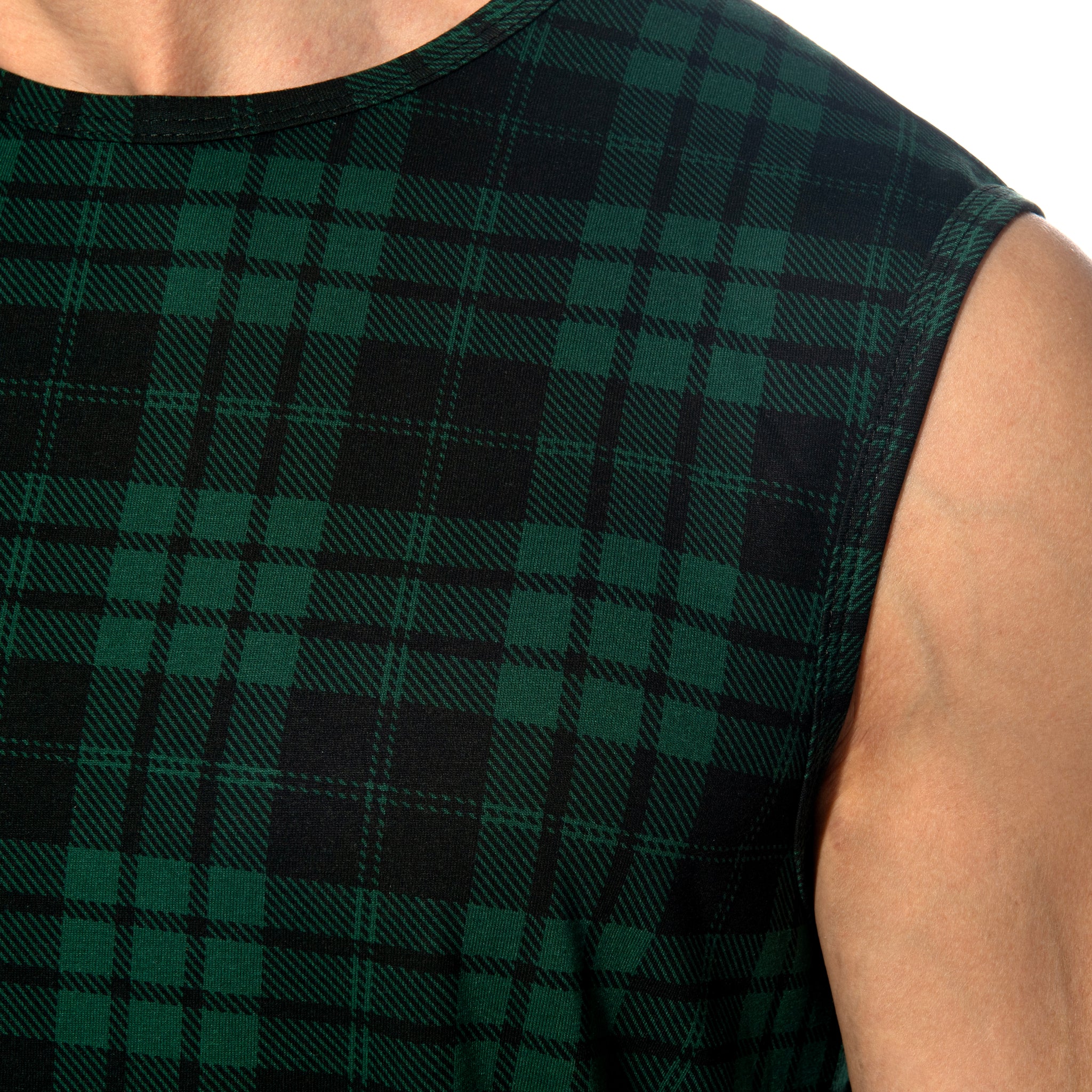 AD Fetish Laddie Tank Top Green ADF232
