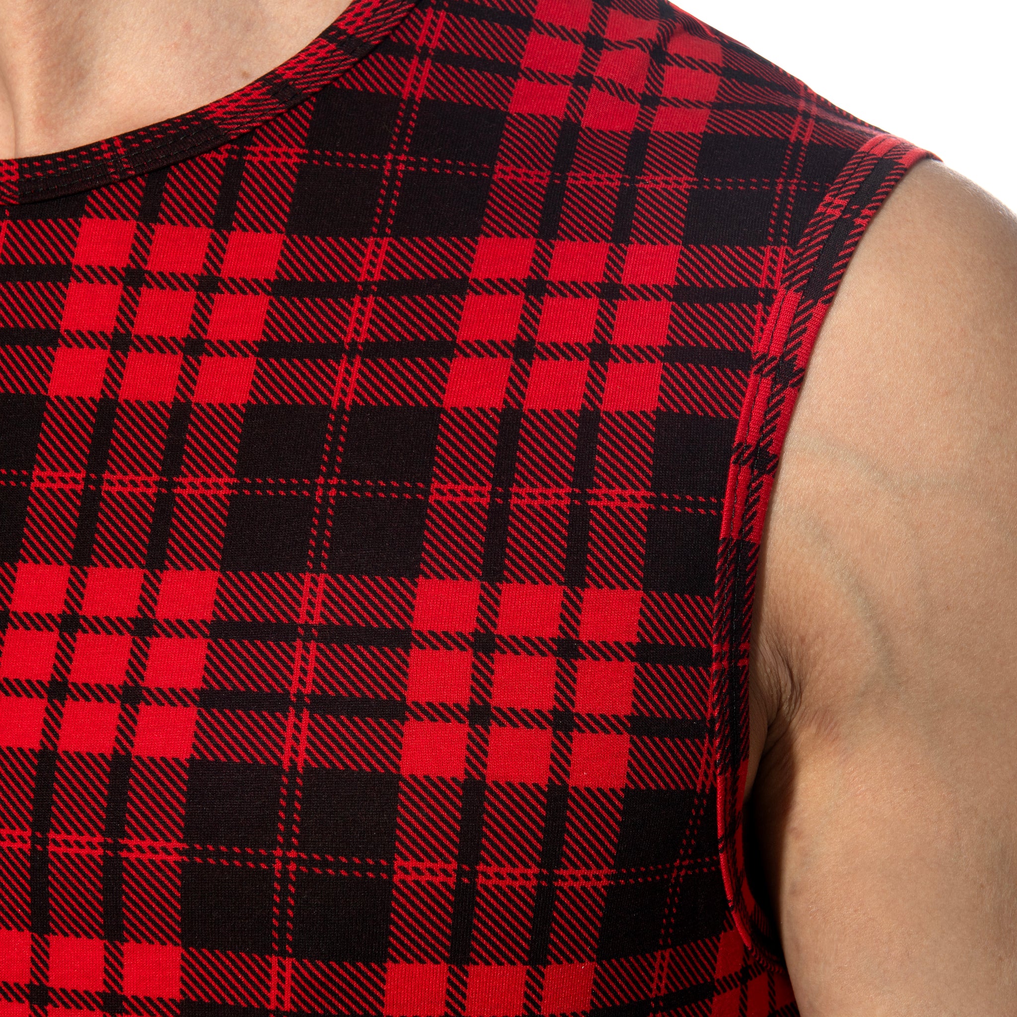 AD Fetish Laddie Tank Top Red ADF232