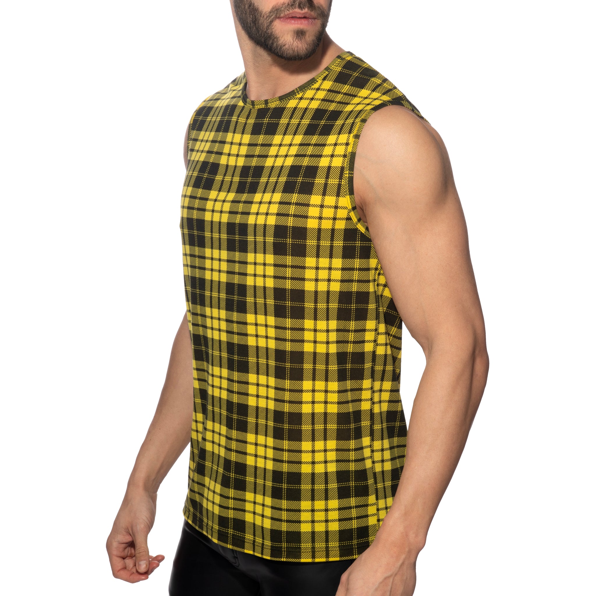 AD Fetish Laddie Tank Top Yellow ADF232