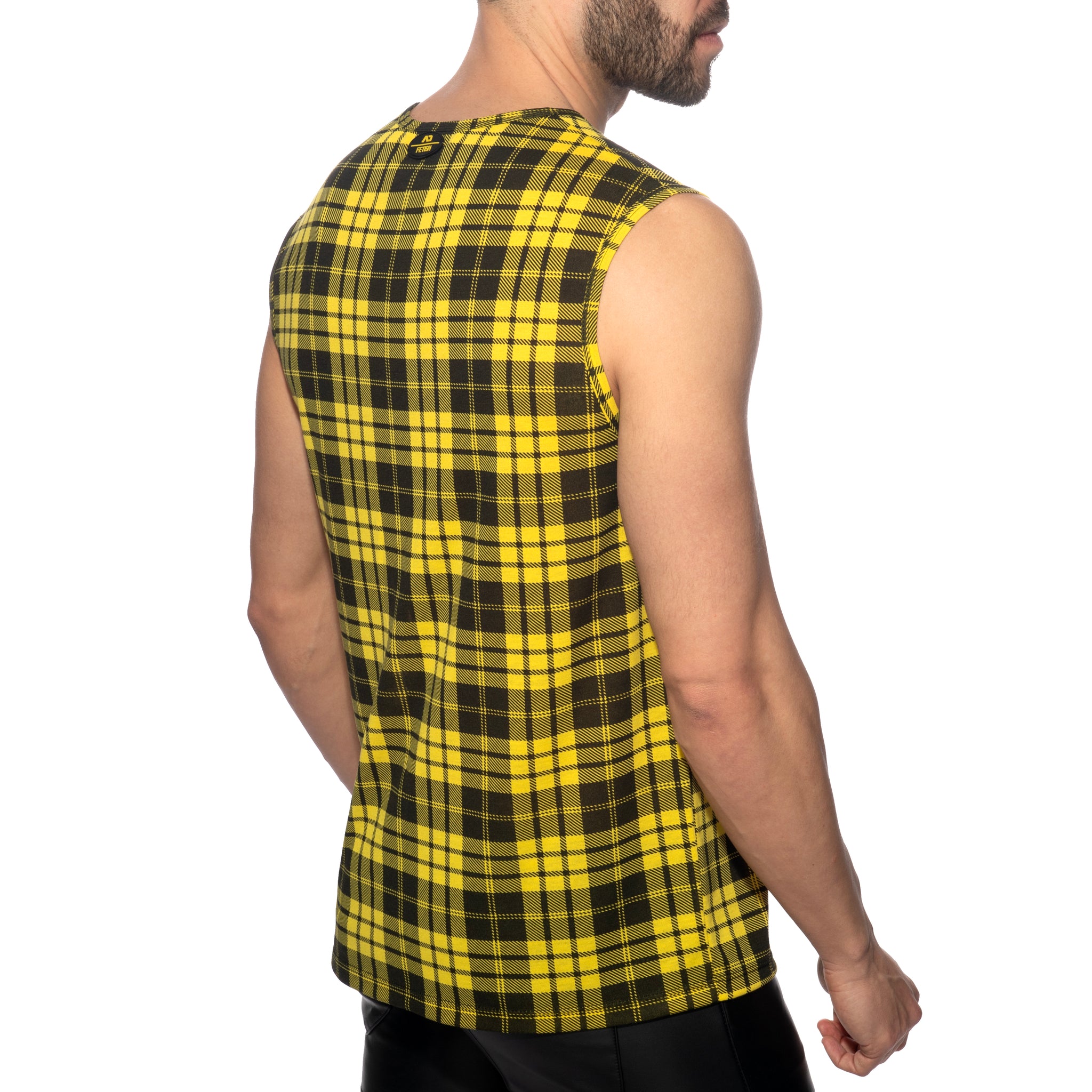 AD Fetish Laddie Tank Top Yellow ADF232