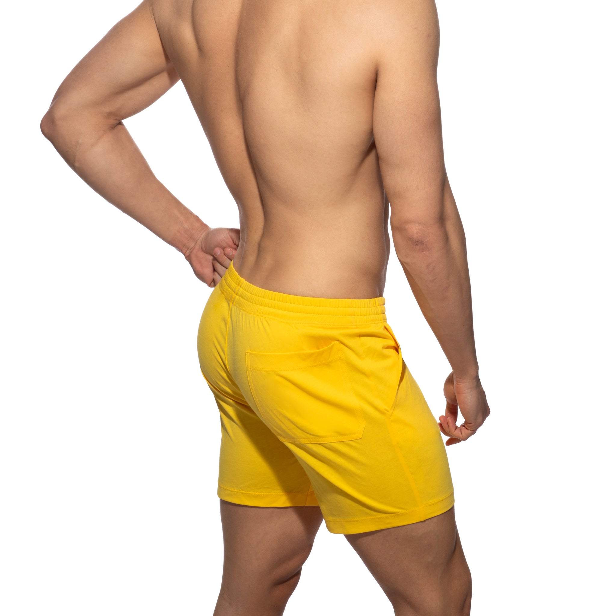 Addicted Addicted Band Shorts Yellow AD1437