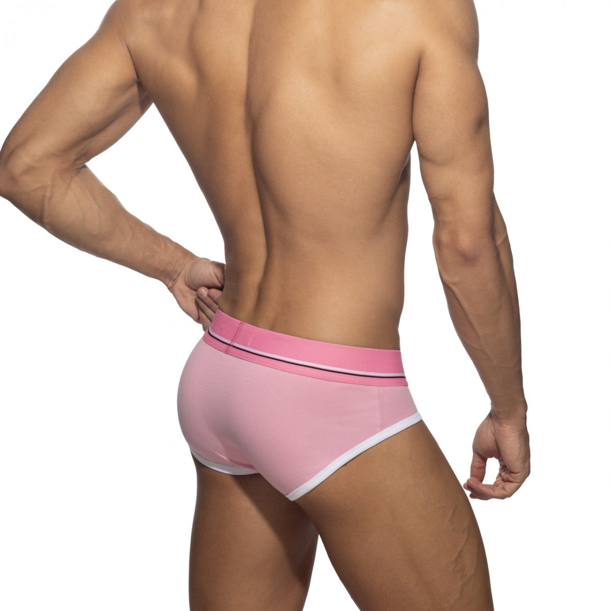 Addicted Pink Cotton Brief Pink AD2289
