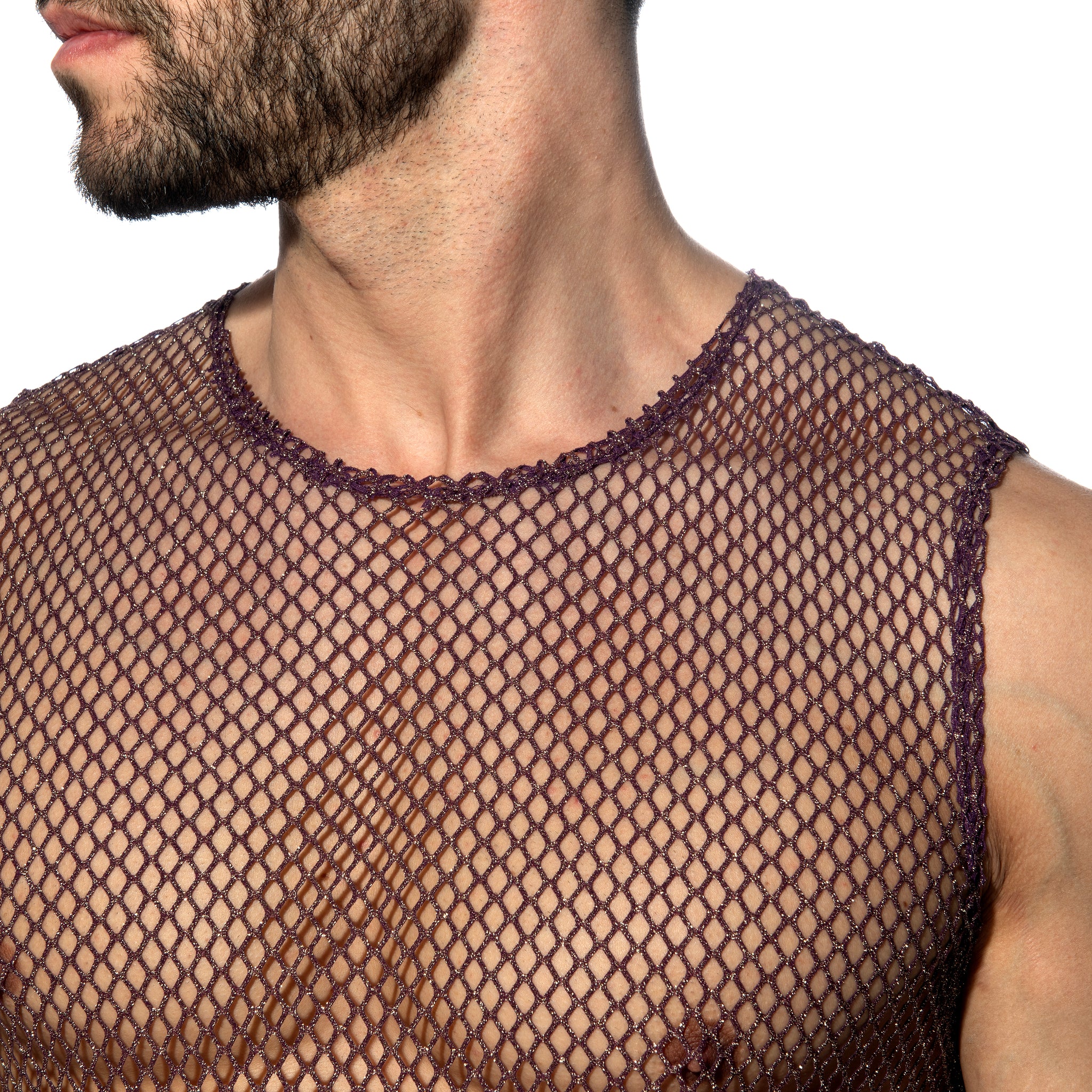 Addicted Keep Partying Tank Top Aubergine ADP22