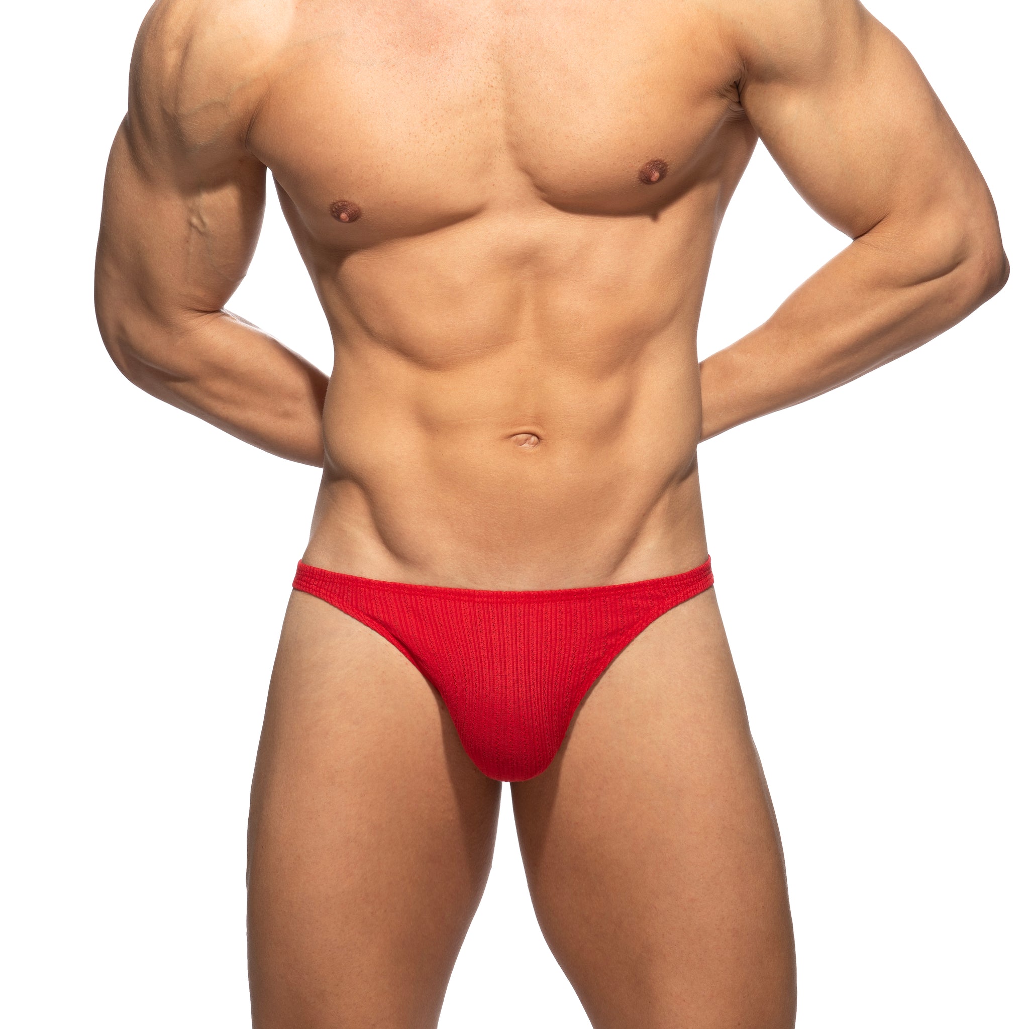Addicted Puff Thong Red AD1451