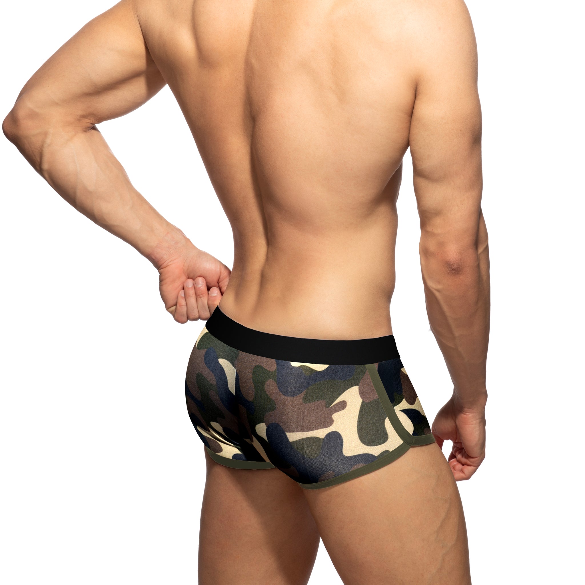 Addicted Plain Swim Boxer Camouflage ADS164