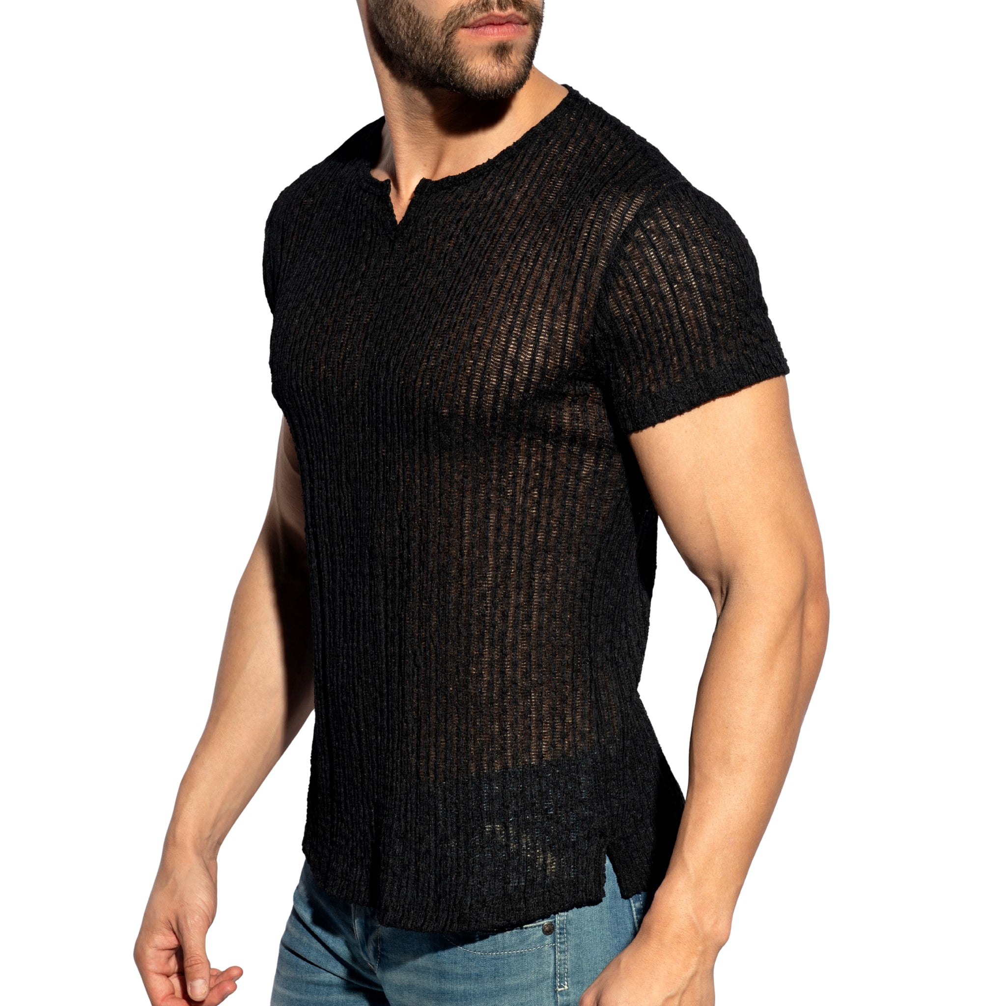 ES Collection Bobbles T-Shirt Black TS371