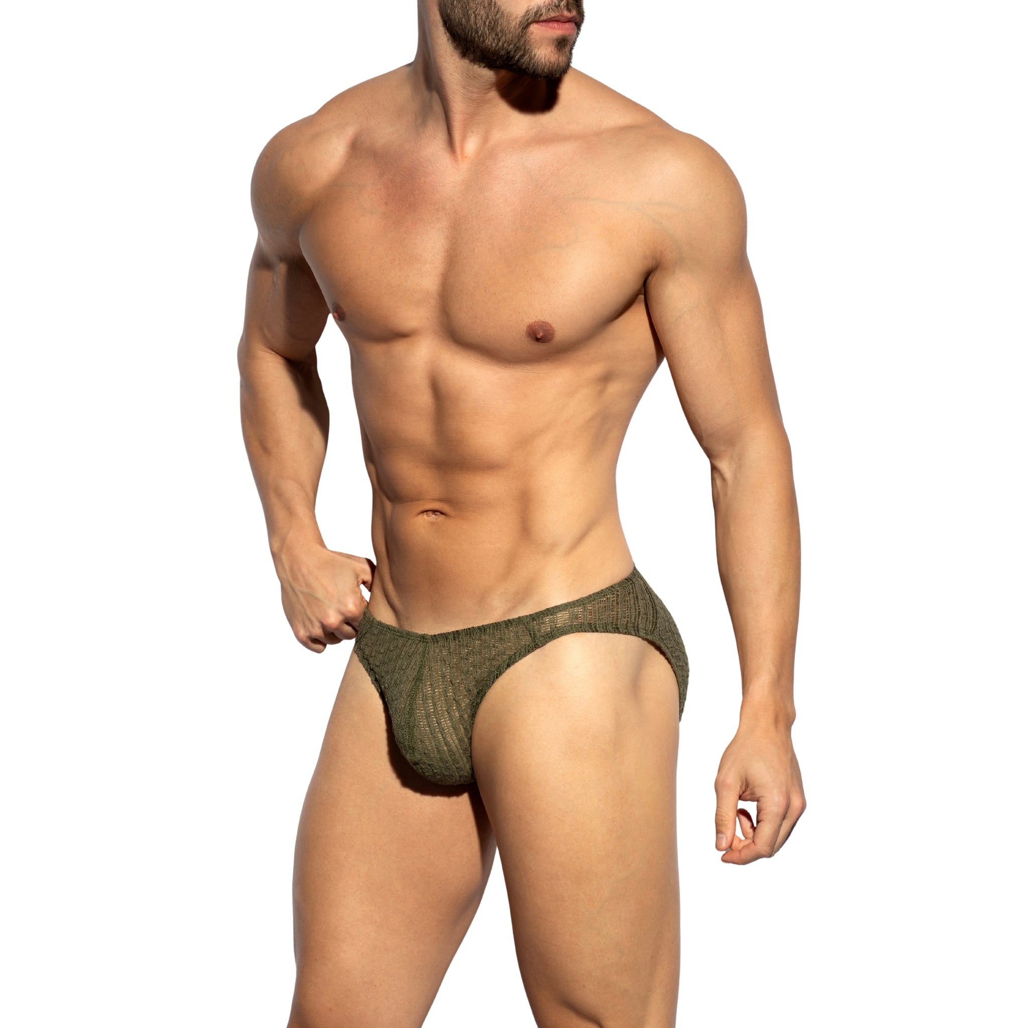 ES Collection Bobbles Bikini Brief Khaki UN669