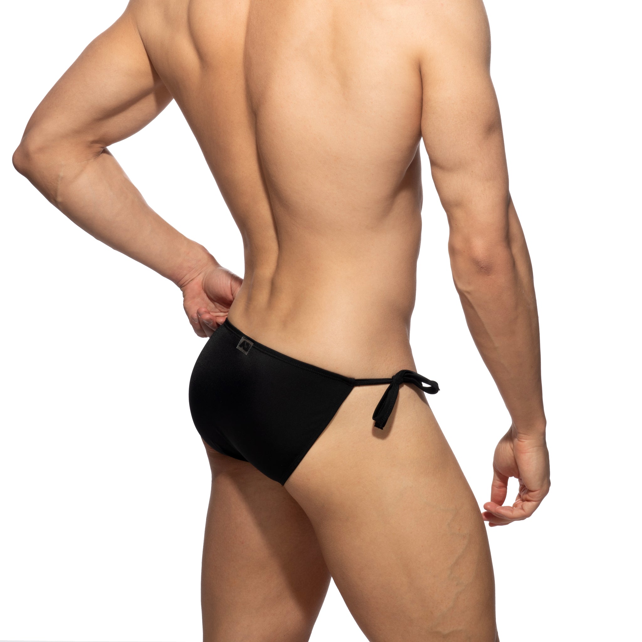 Addicted Multi-Cord Swim Bikini Brief Black ADS389