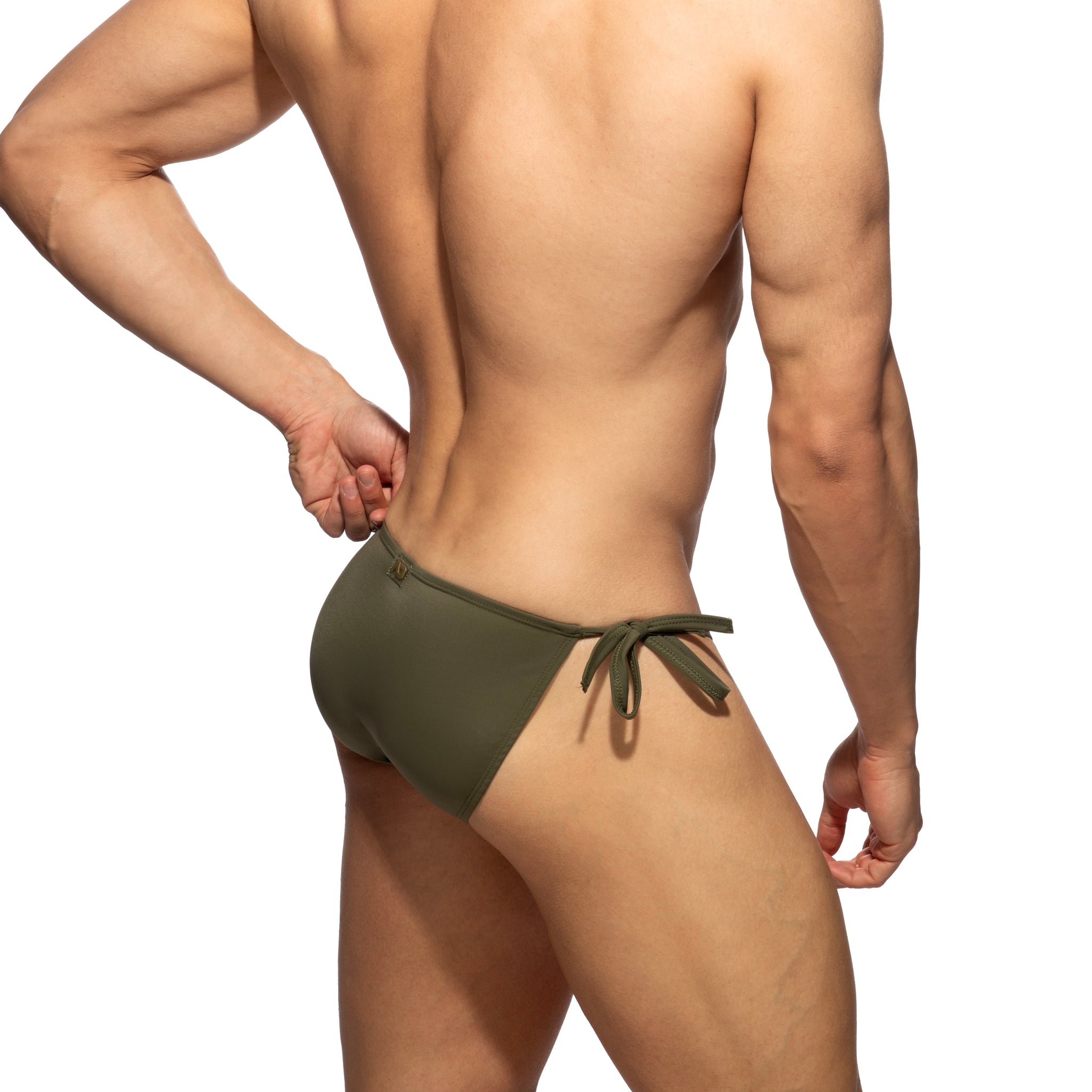 Addicted Multi-Cord Swim Bikini Brief Khaki ADS389