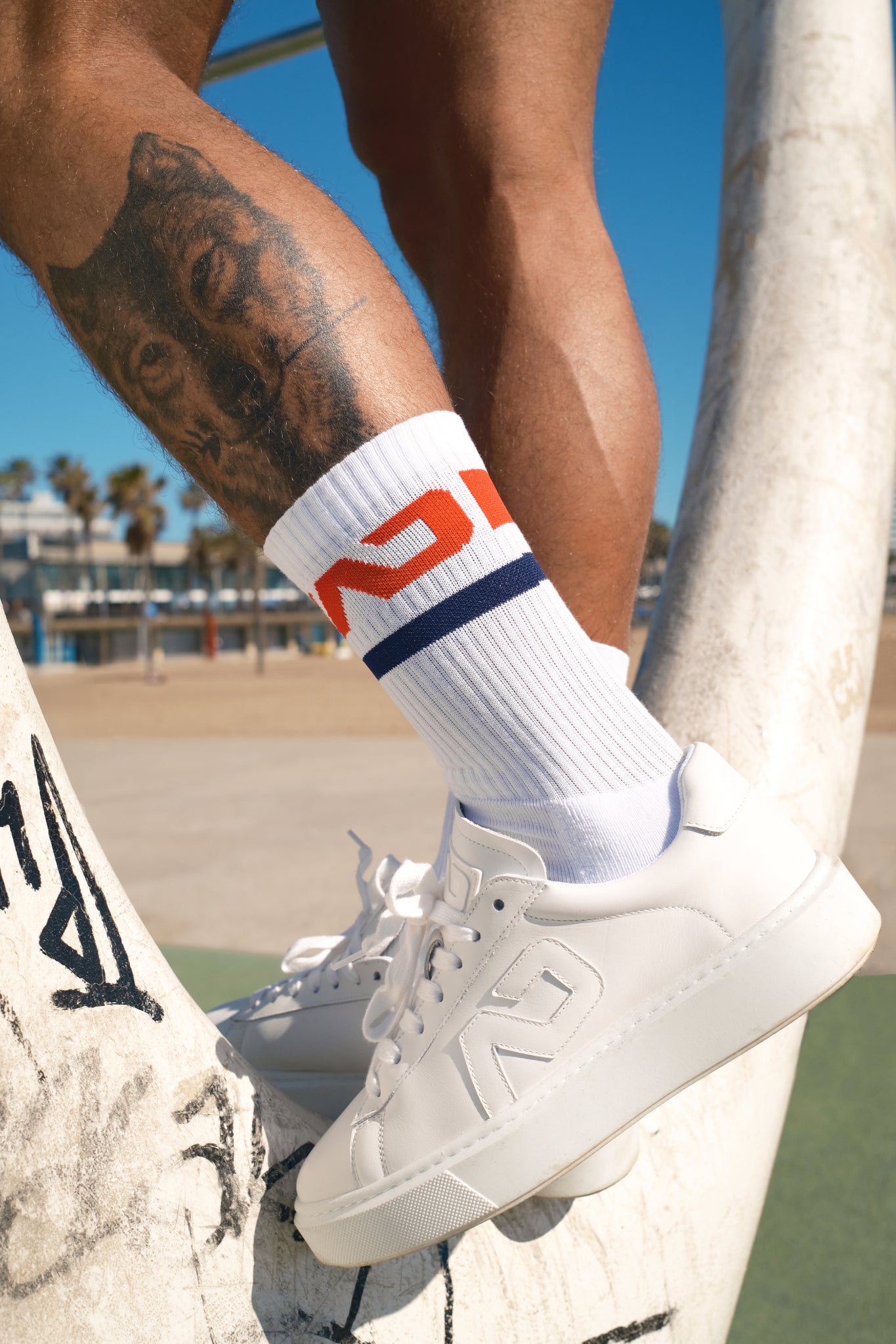 Addicted Basic Sport Socks Red AD521