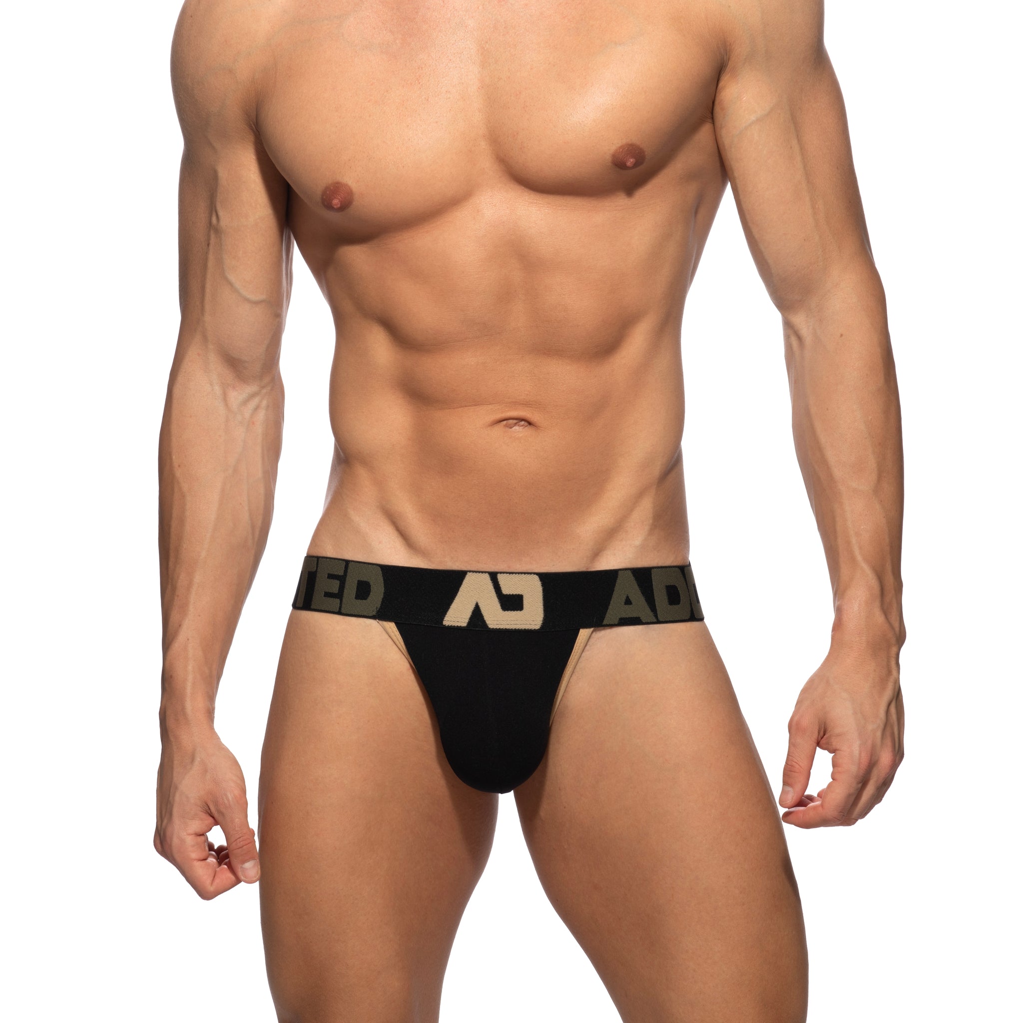 Addicted Naked Feeling Thong Black AD1449