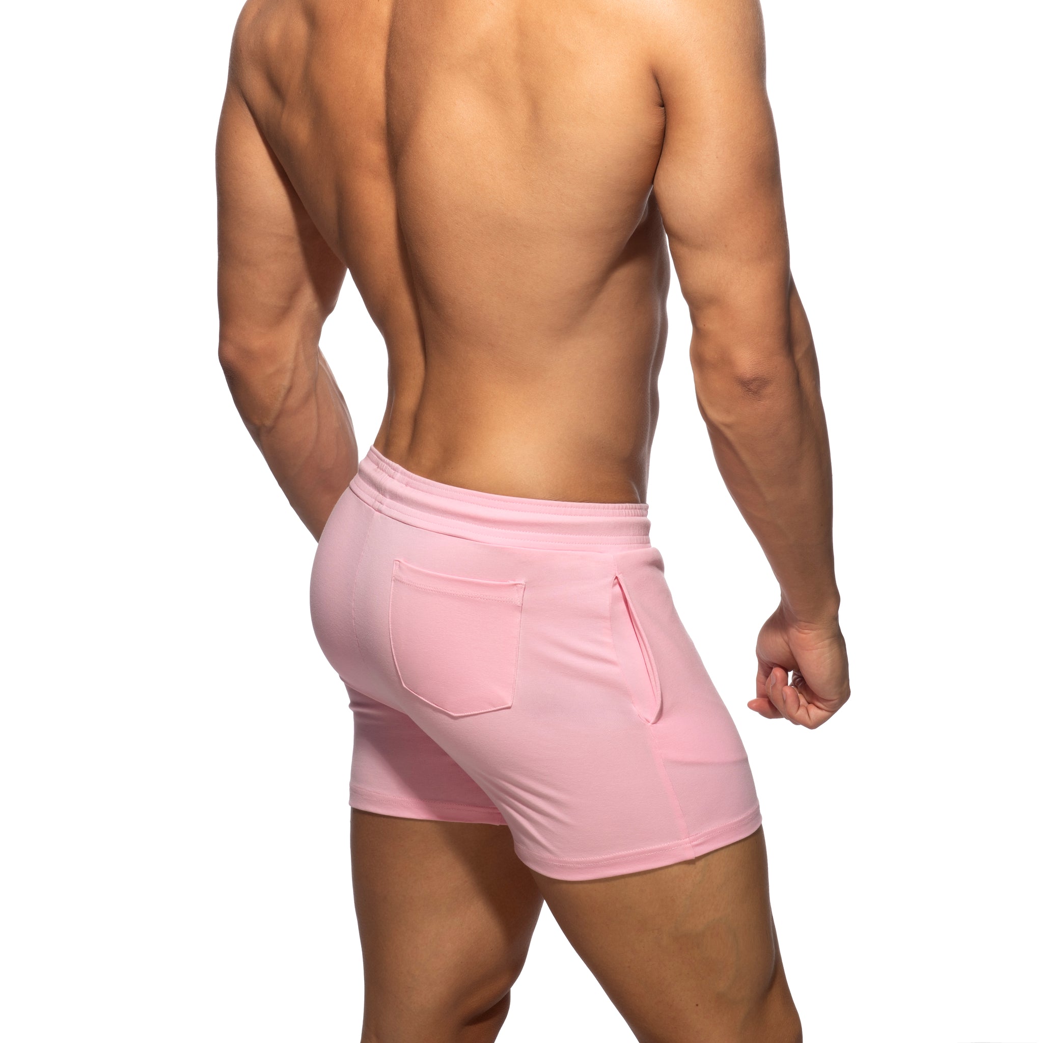 Addicted AD Cotton Gym Shorts Pink AD1482