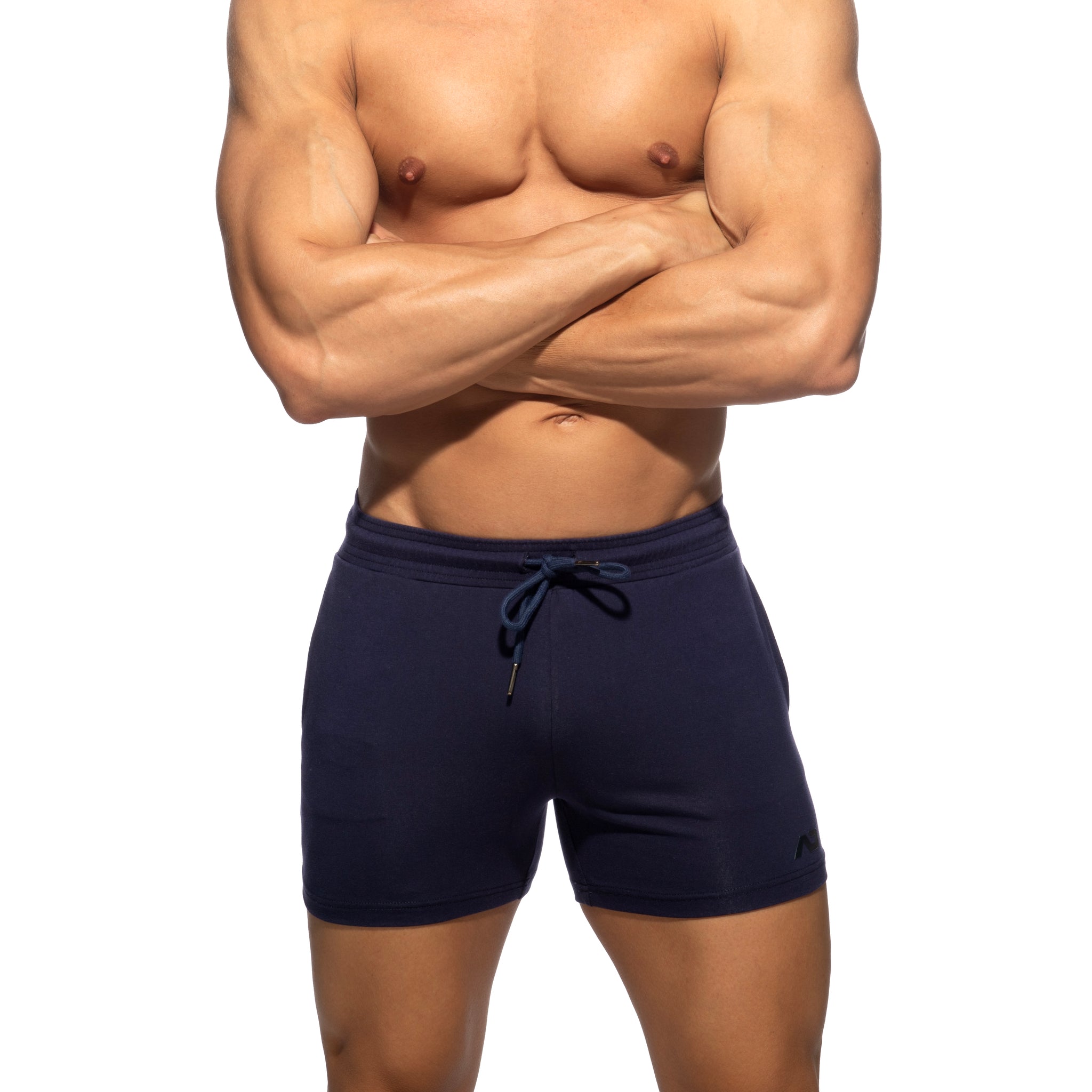 Addicted AD Cotton Gym Shorts Navy AD1482