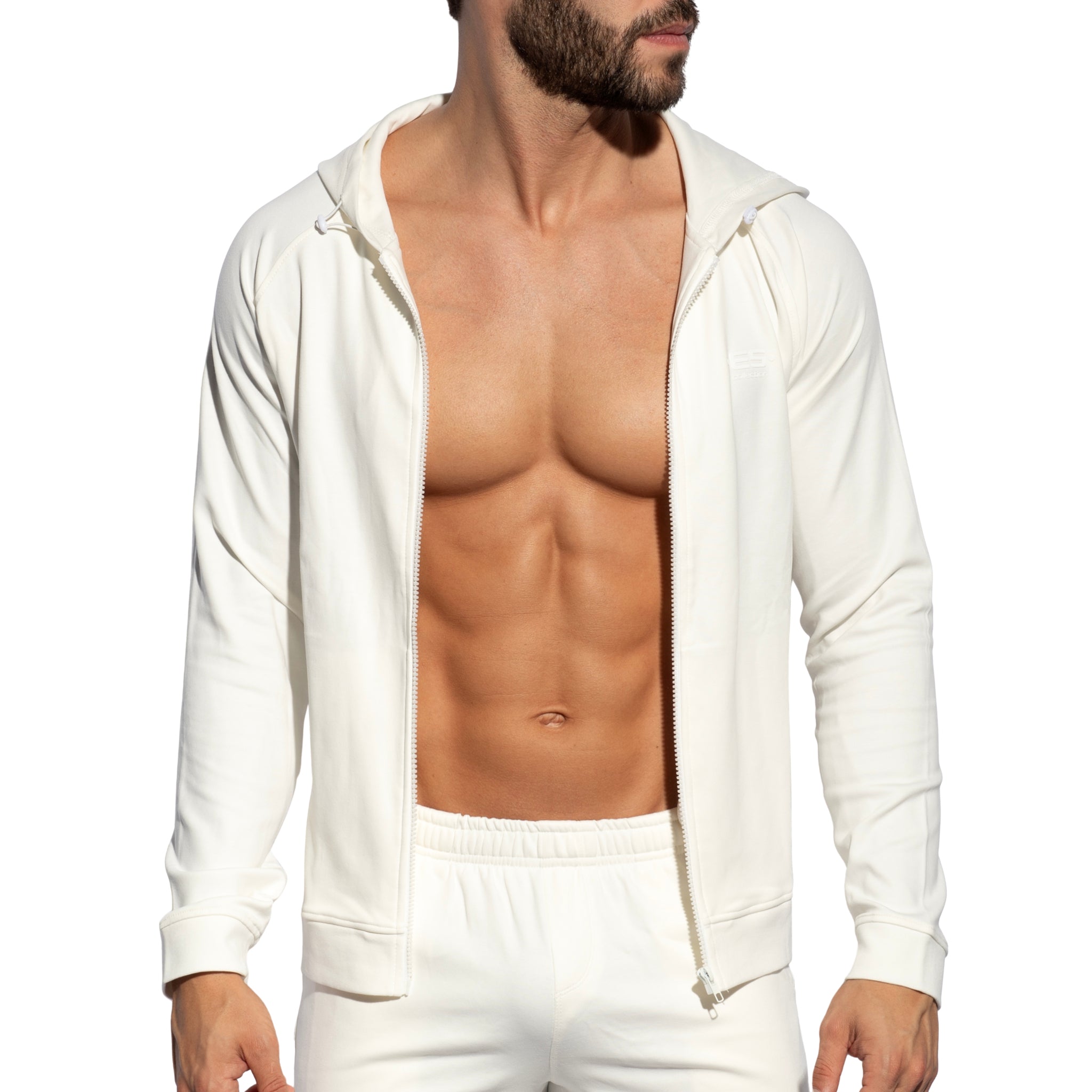 ES Collection Full-Zip Hoodie White SP362